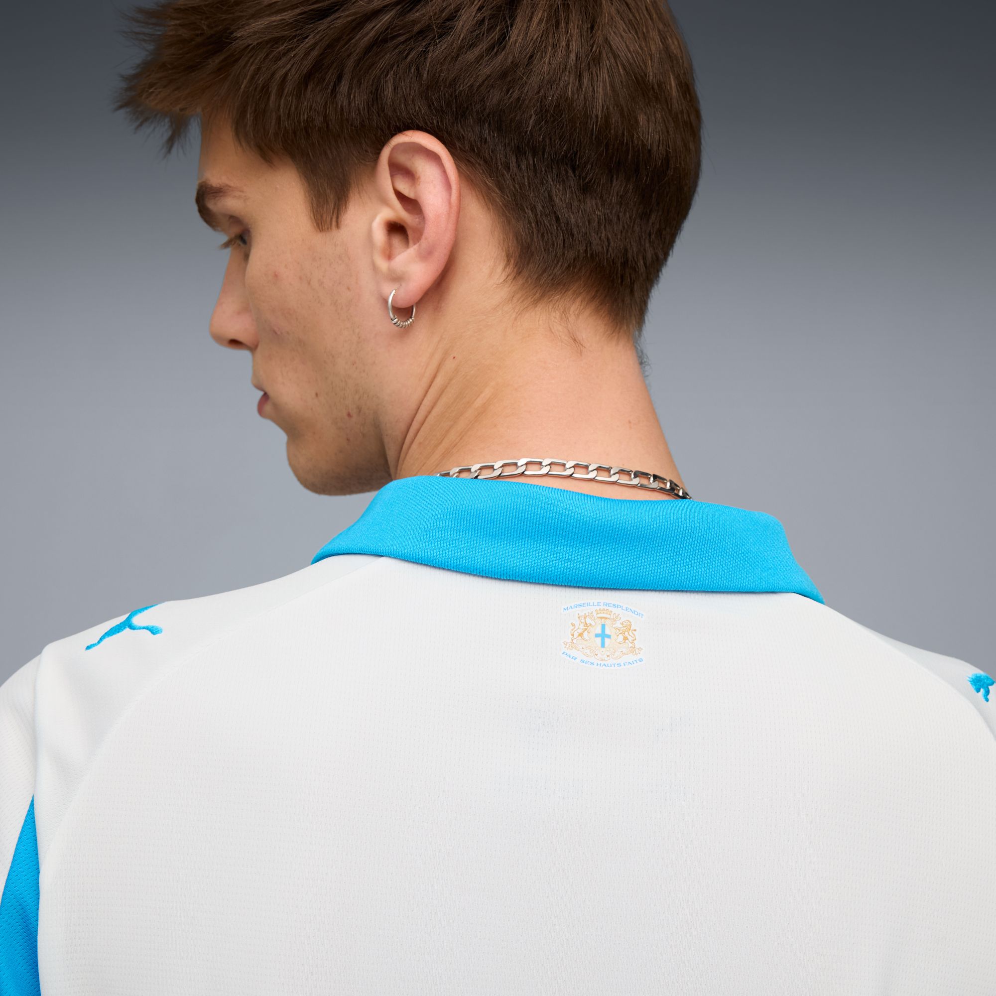 PUMA Adult Olympique Marseille 2025 Home Replica Jersey product image