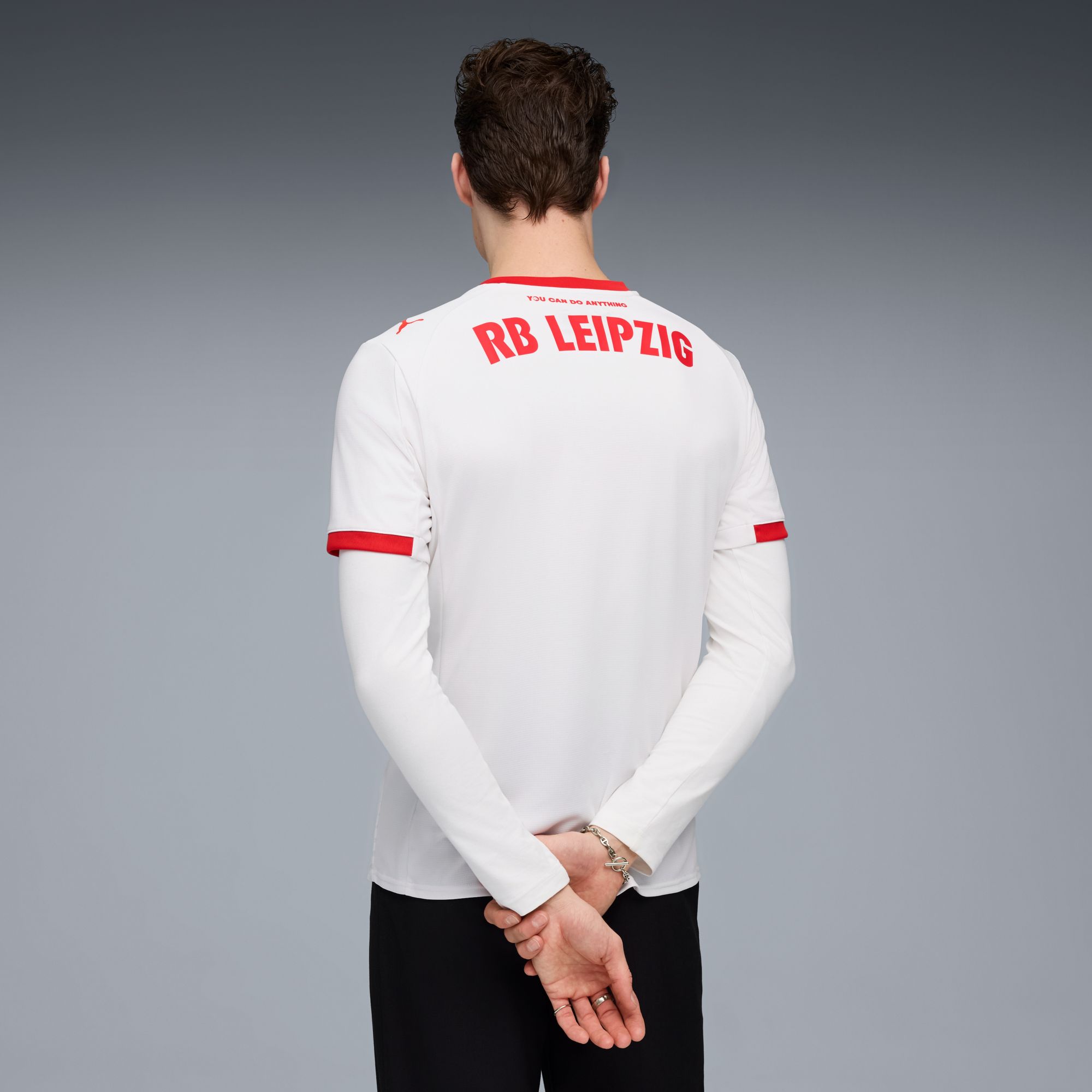 PUMA Adult RB Leipzig 2025-26 White Home Replica Jersey product image