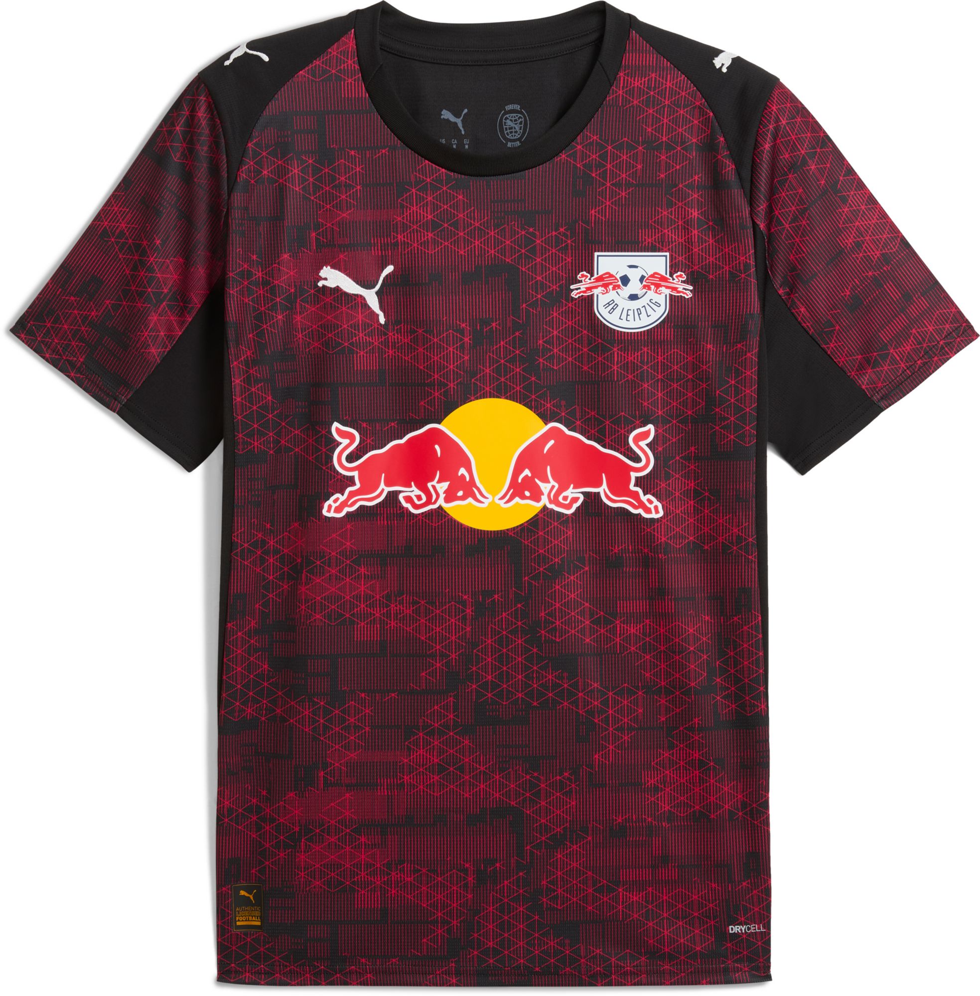 PUMA Men's RB Leipzig Black Third Replica Jersey product image