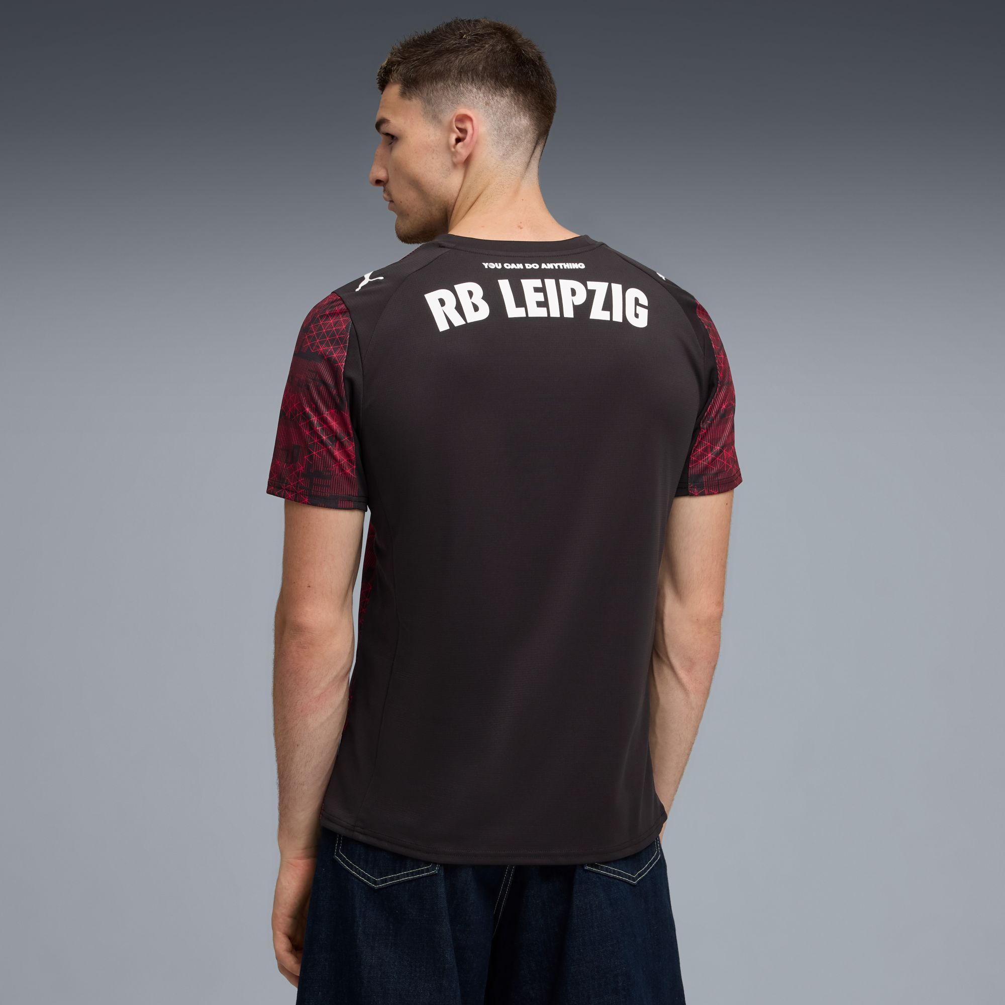 PUMA Men's RB Leipzig Black Third Replica Jersey product image