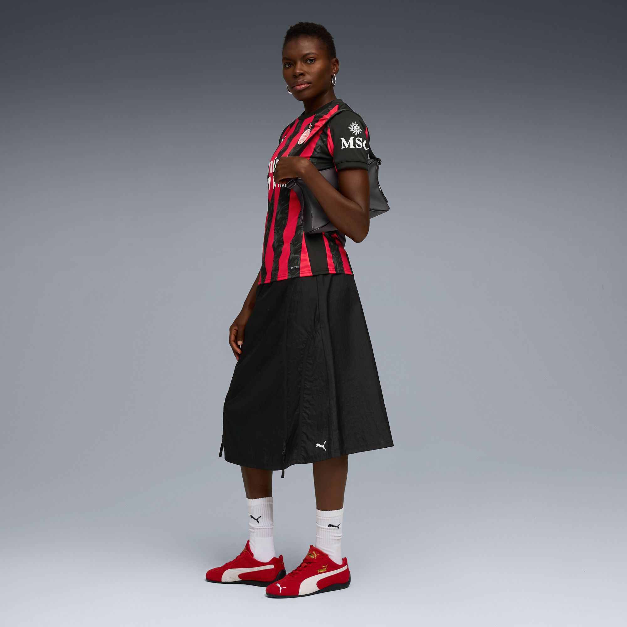 PUMA Women's AC Milan 2025-26 Red Home Replica Jersey product image