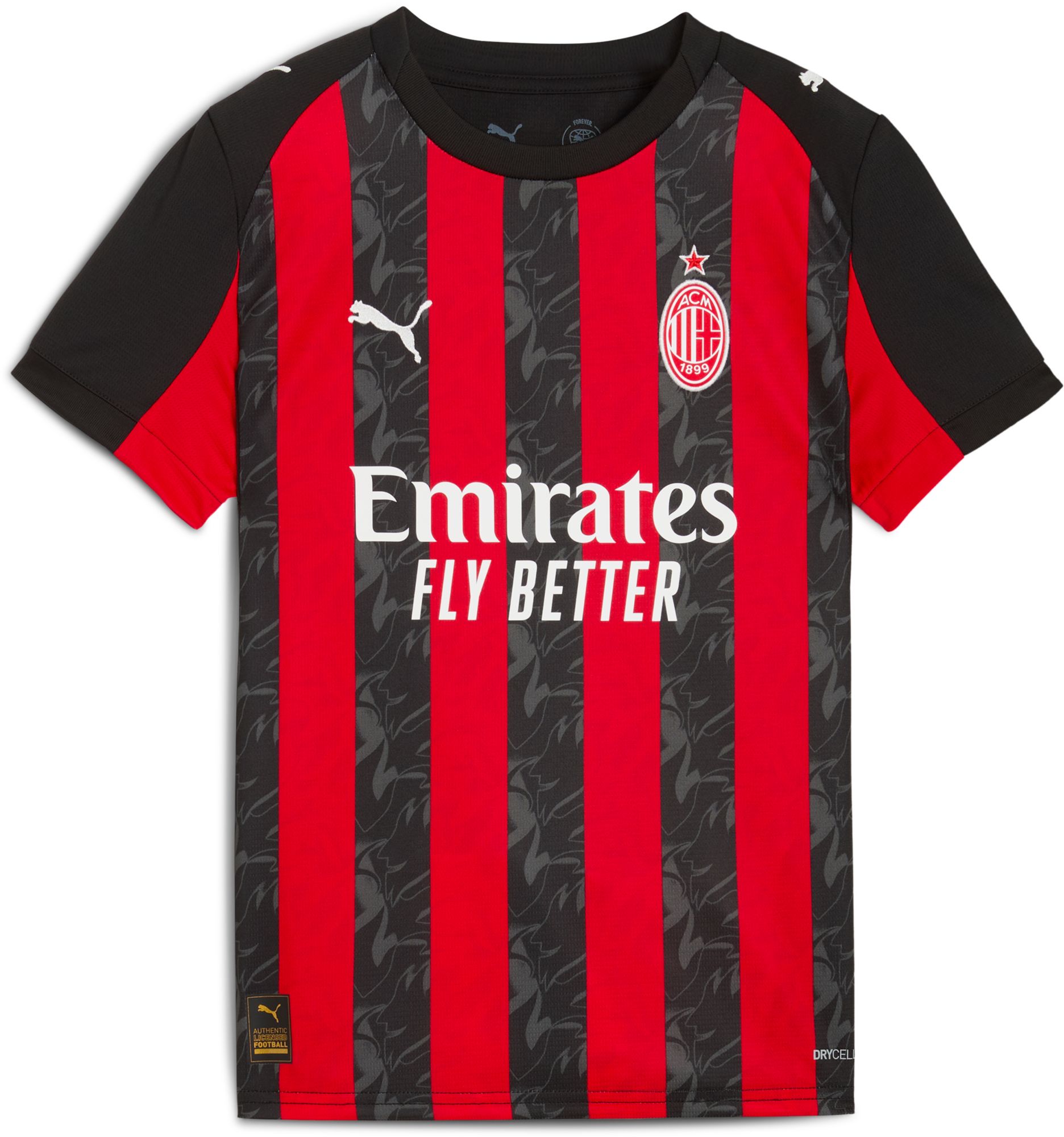 PUMA Youth AC Milan 2025-26 Home Red Replica Jersey product image