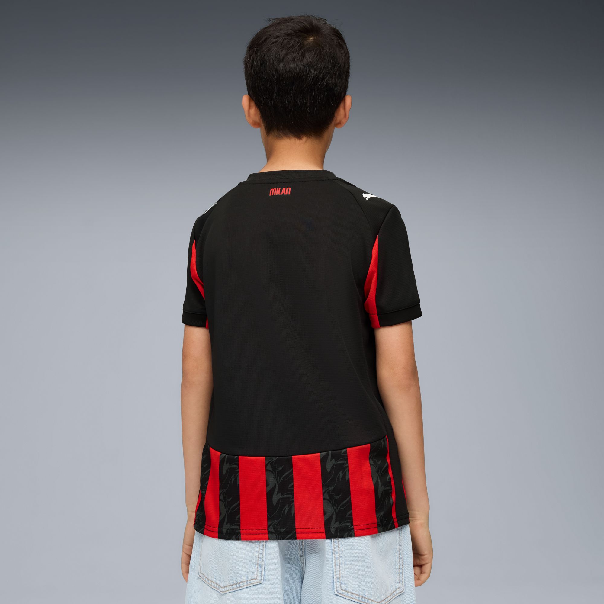 PUMA Youth AC Milan 2025-26 Home Red Replica Jersey product image