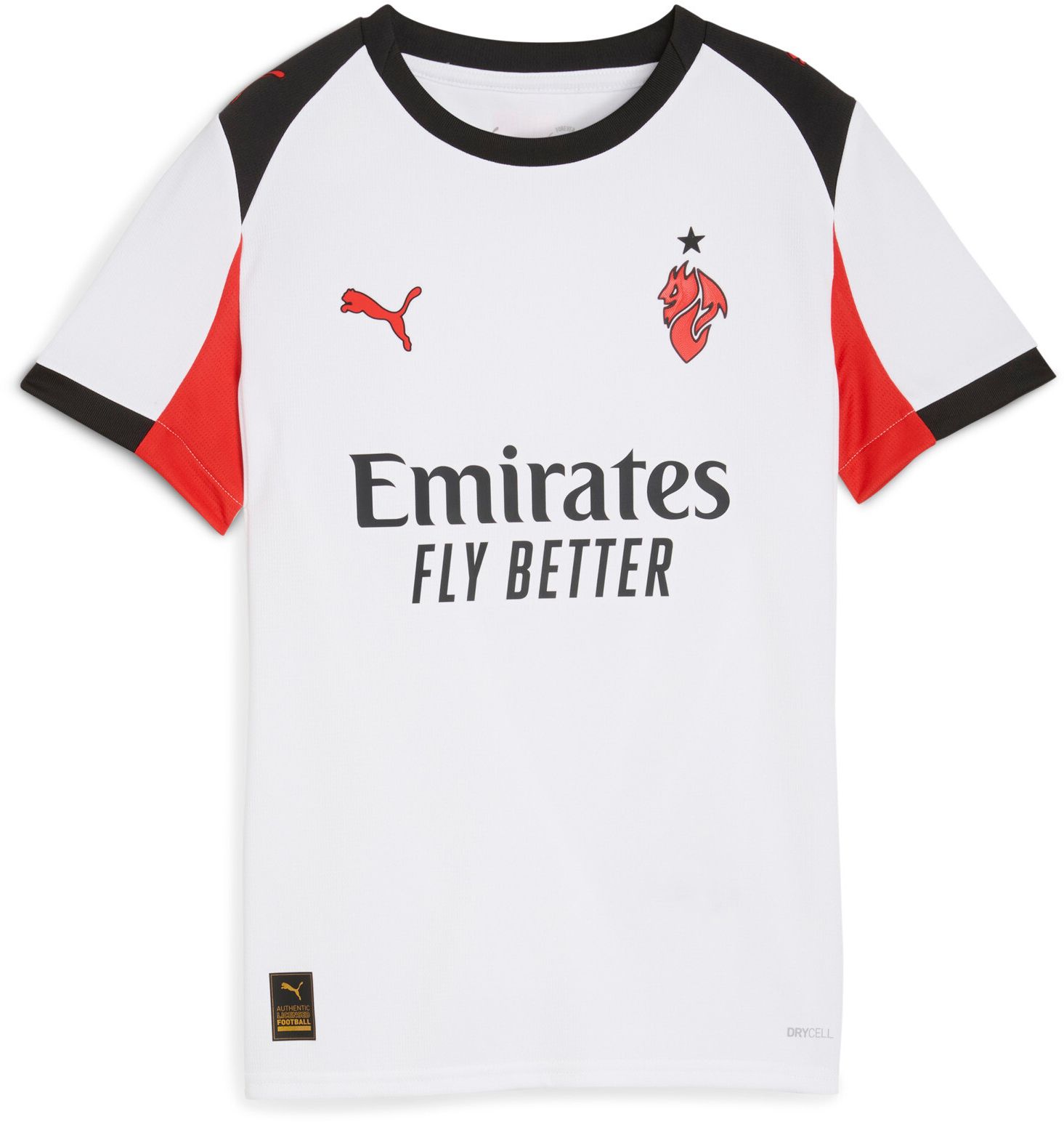 PUMA Youth AC Milan 2025-26 White Away Replica Jersey product image
