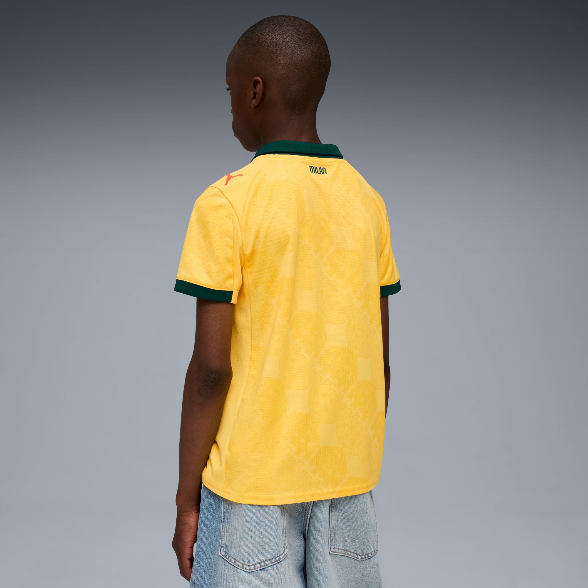 PUMA Youth AC Milan 2025-26 Yellow Third Replica Jersey product image