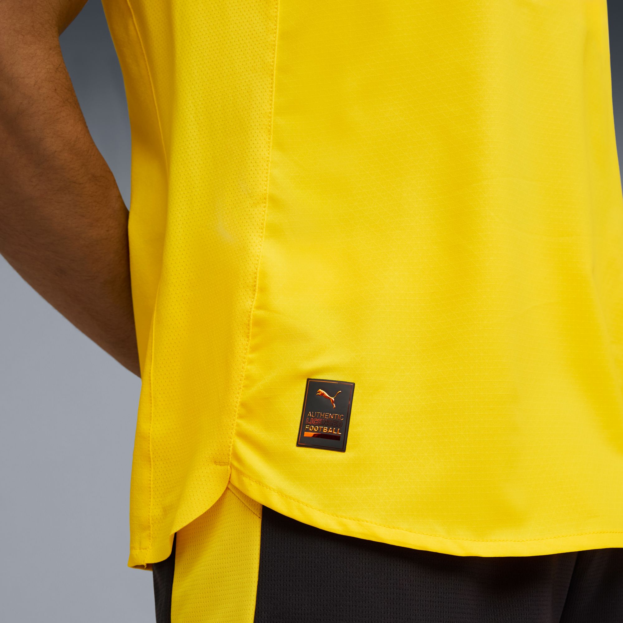 PUMA Men's Borussia Dortmund Yellow Home Authentic Jersey product image