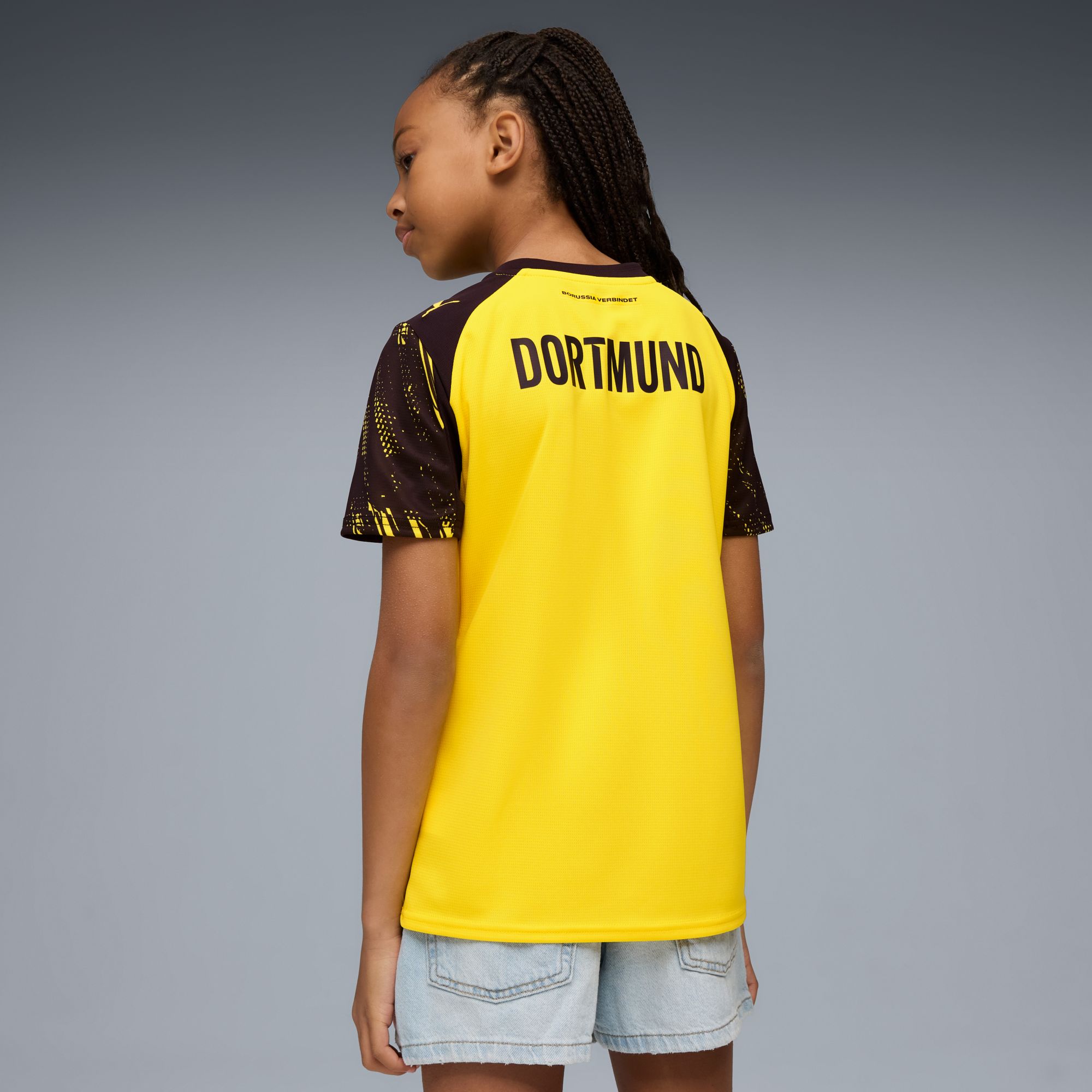 PUMA Youth Borussia Dortmund Yellow Home Replica Jersey product image