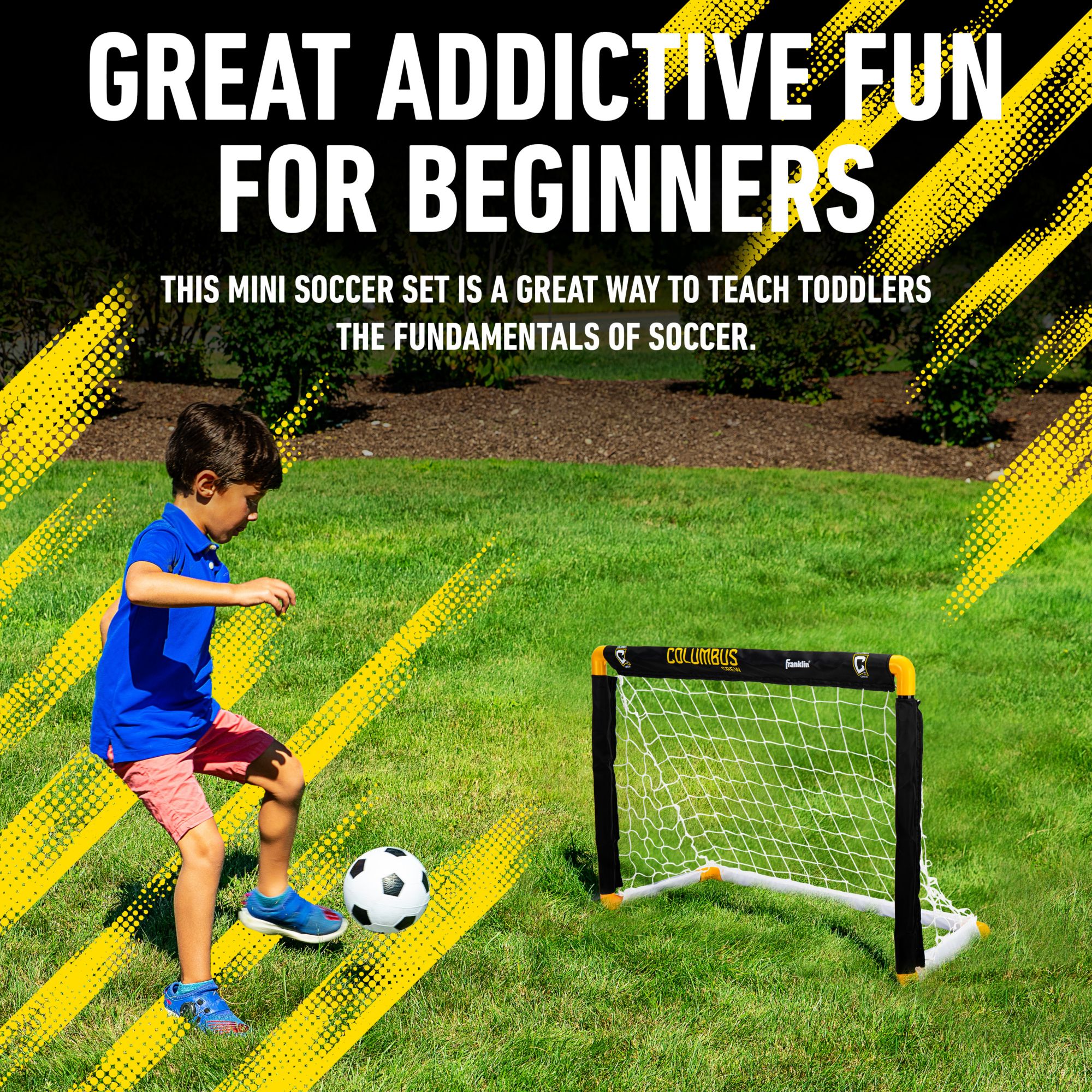 Franklin Columbus Crew Indoor Mini Soccer Goal Set product image