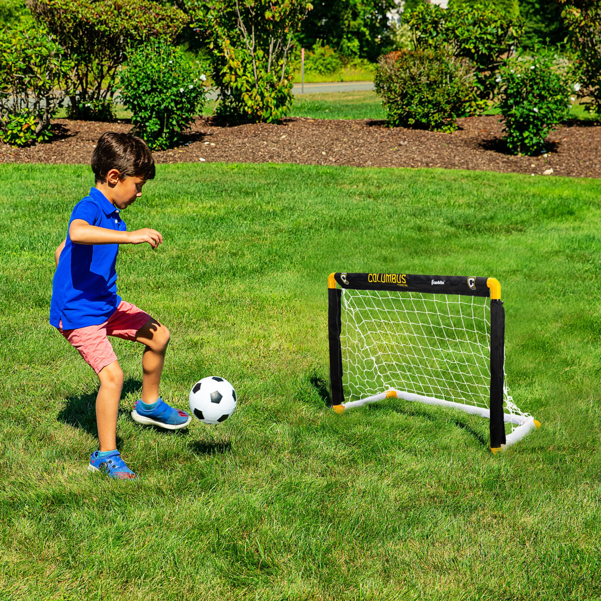 Franklin Columbus Crew Indoor Mini Soccer Goal Set product image