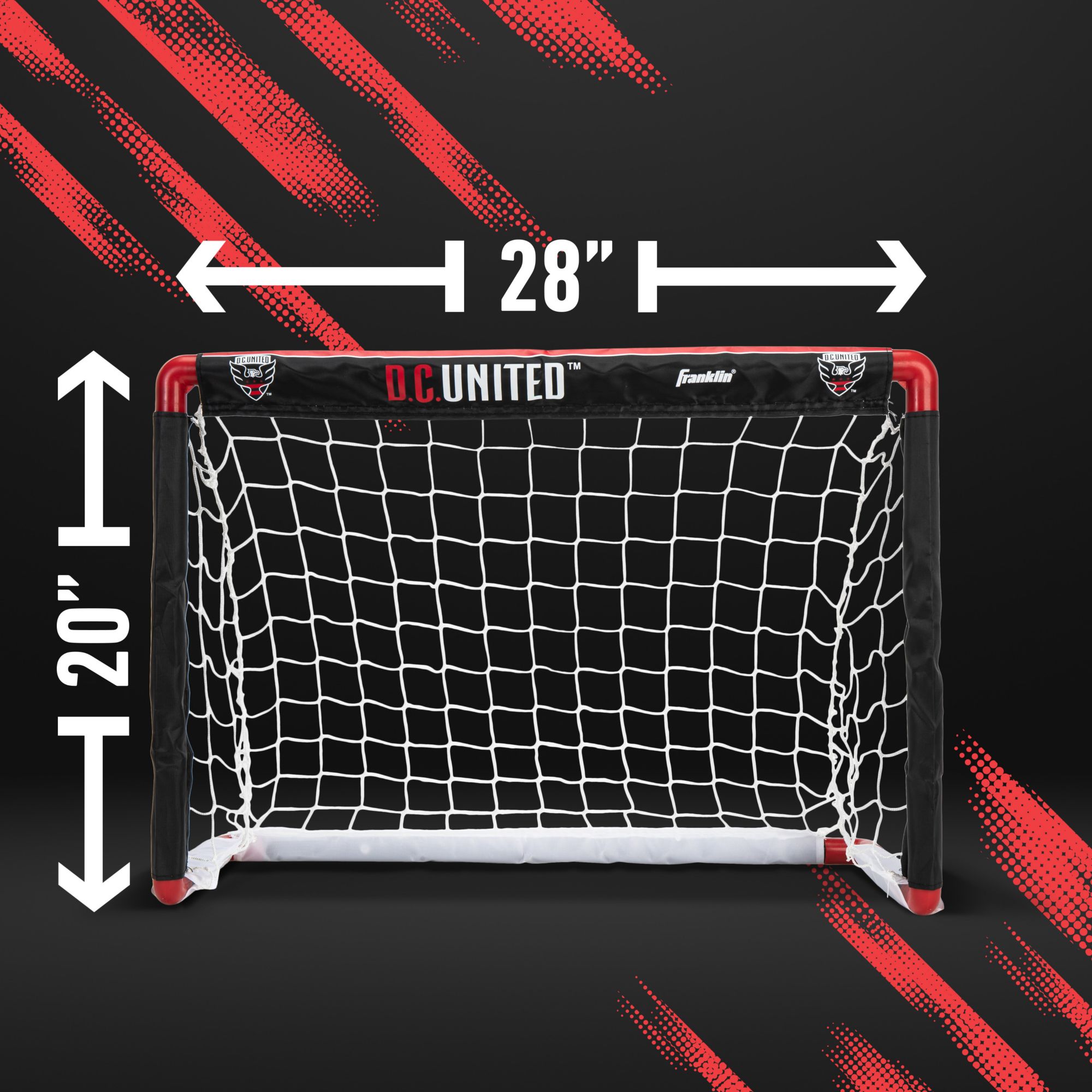 Franklin D.C. United Indoor Mini Soccer Goal Set product image
