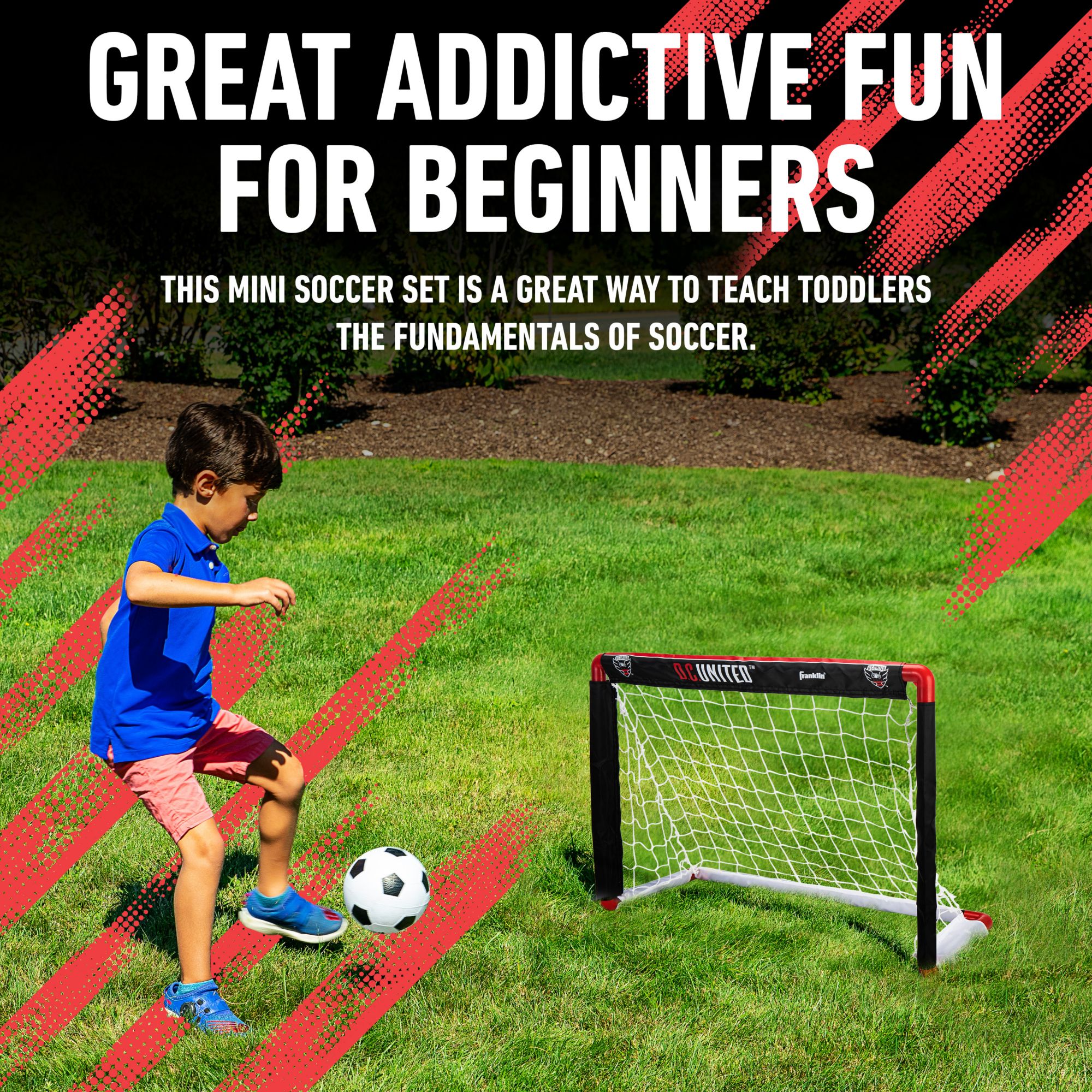 Franklin D.C. United Indoor Mini Soccer Goal Set product image