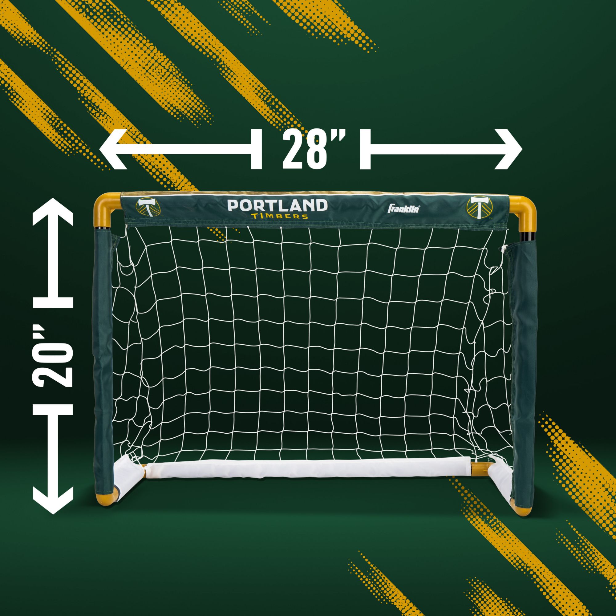 Franklin Portland Timbers Indoor Mini Soccer Goal Set product image