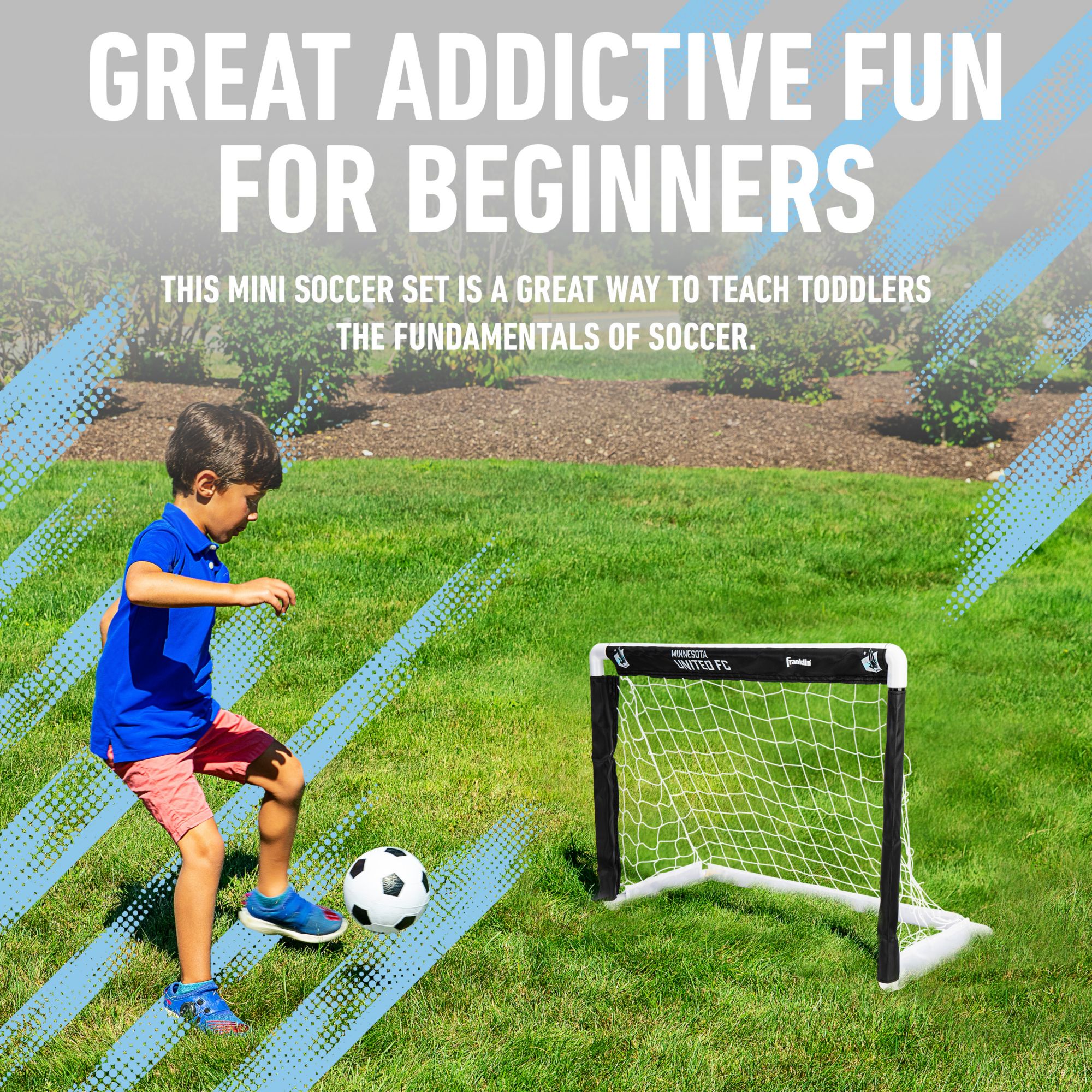 Franklin Minnesota United FC Indoor Mini Soccer Goal Set product image