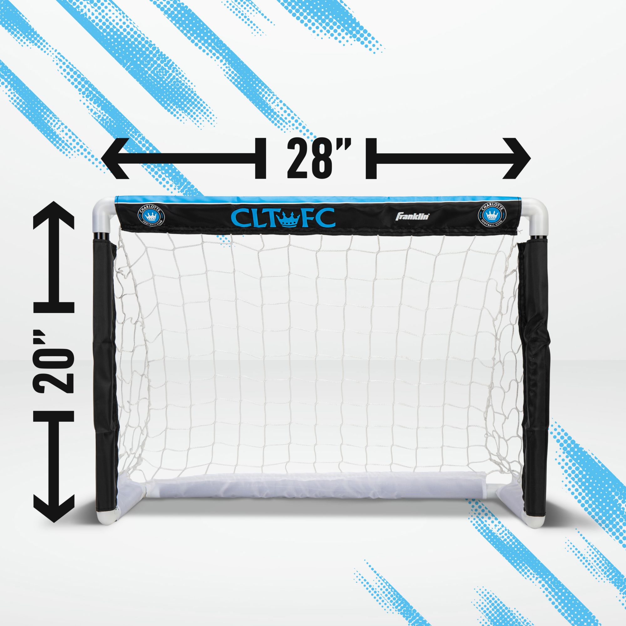 Franklin Charlotte FC Indoor Mini Soccer Goal Set product image