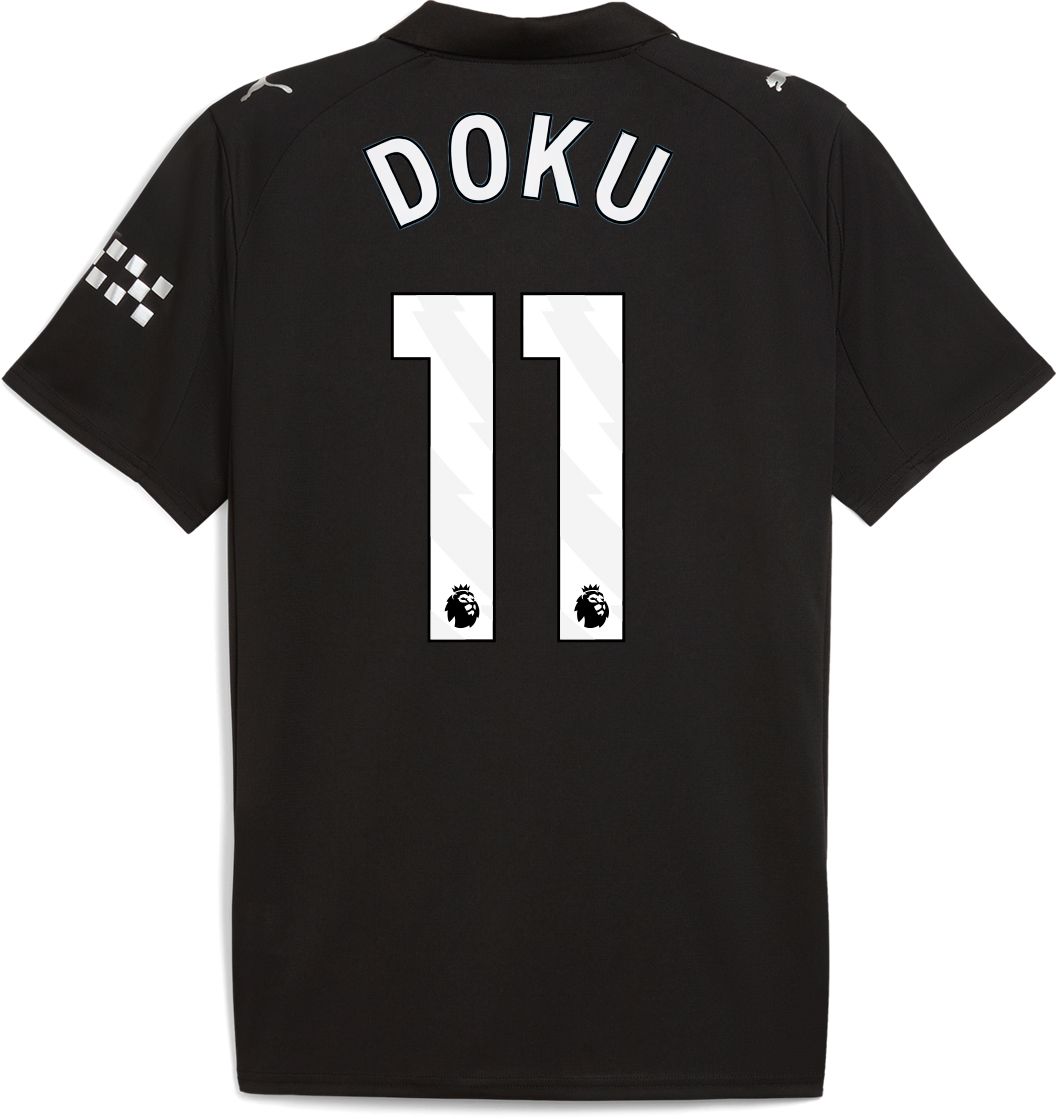 PUMA Adult Manchester City Jeremy Doku #11 2025 Away Replica Jersey product image