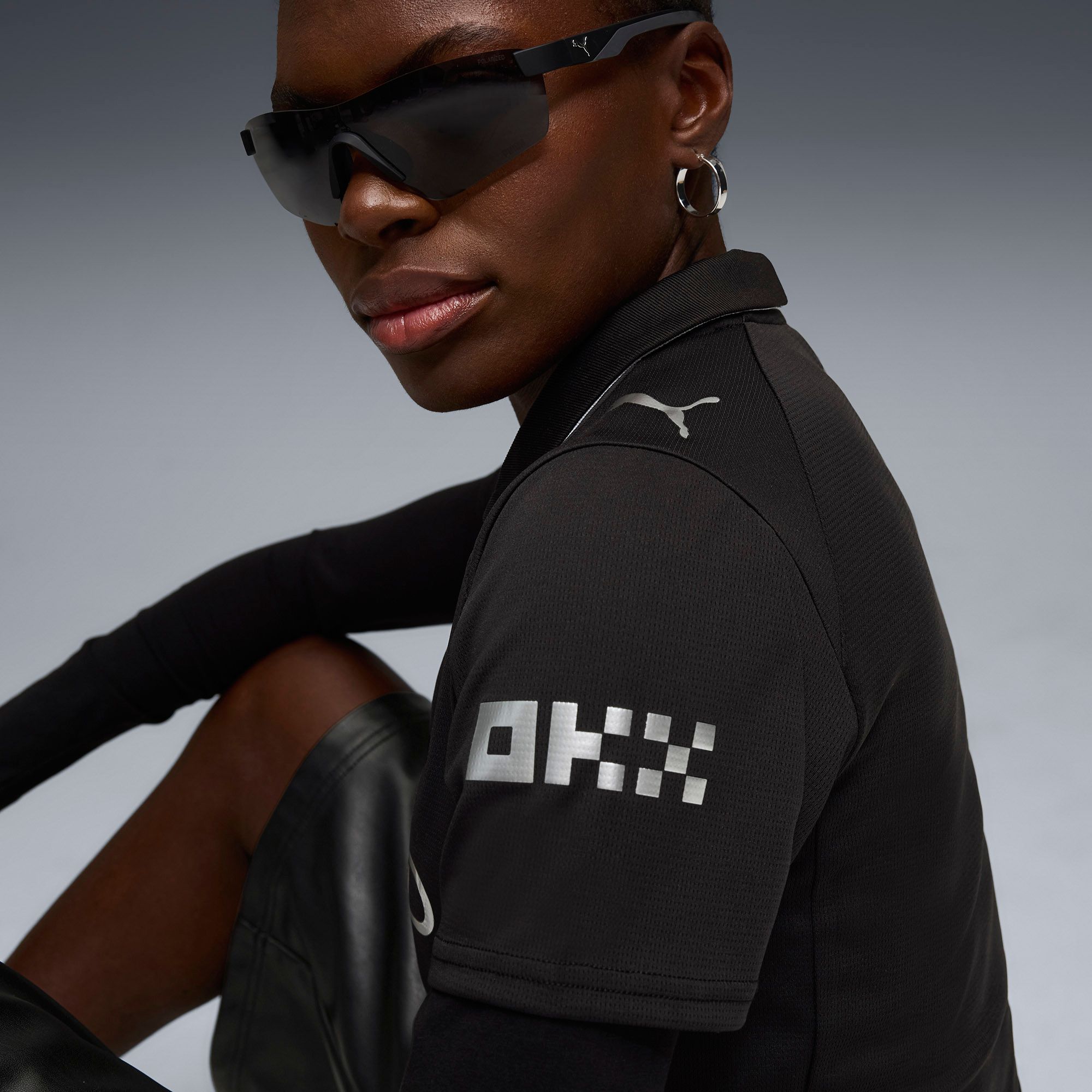 PUMA Women's Manchester City 2025-26 Black Away Replica Jersey product image