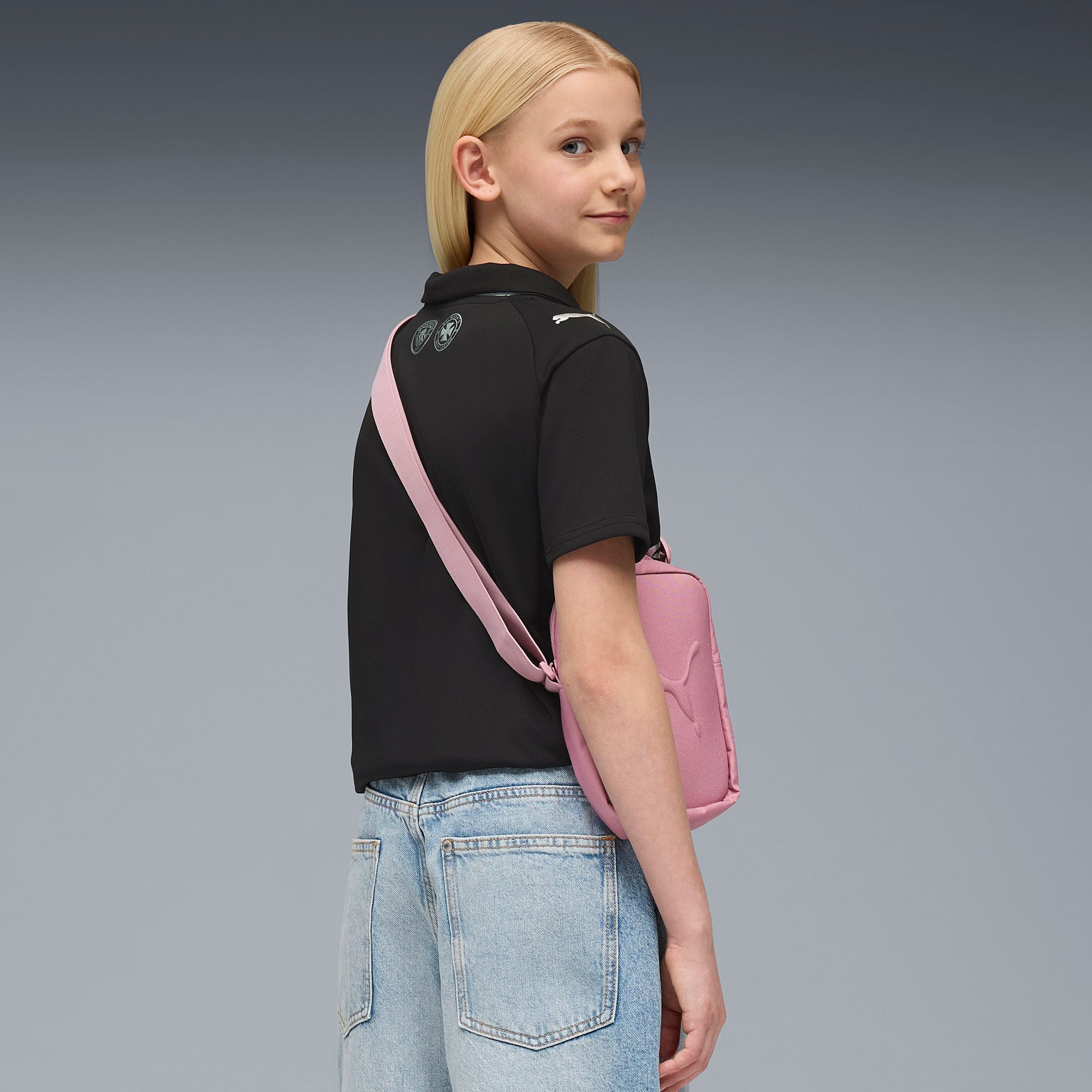 PUMA Youth Manchester City 2025-26 Black Away Replica Jersey product image