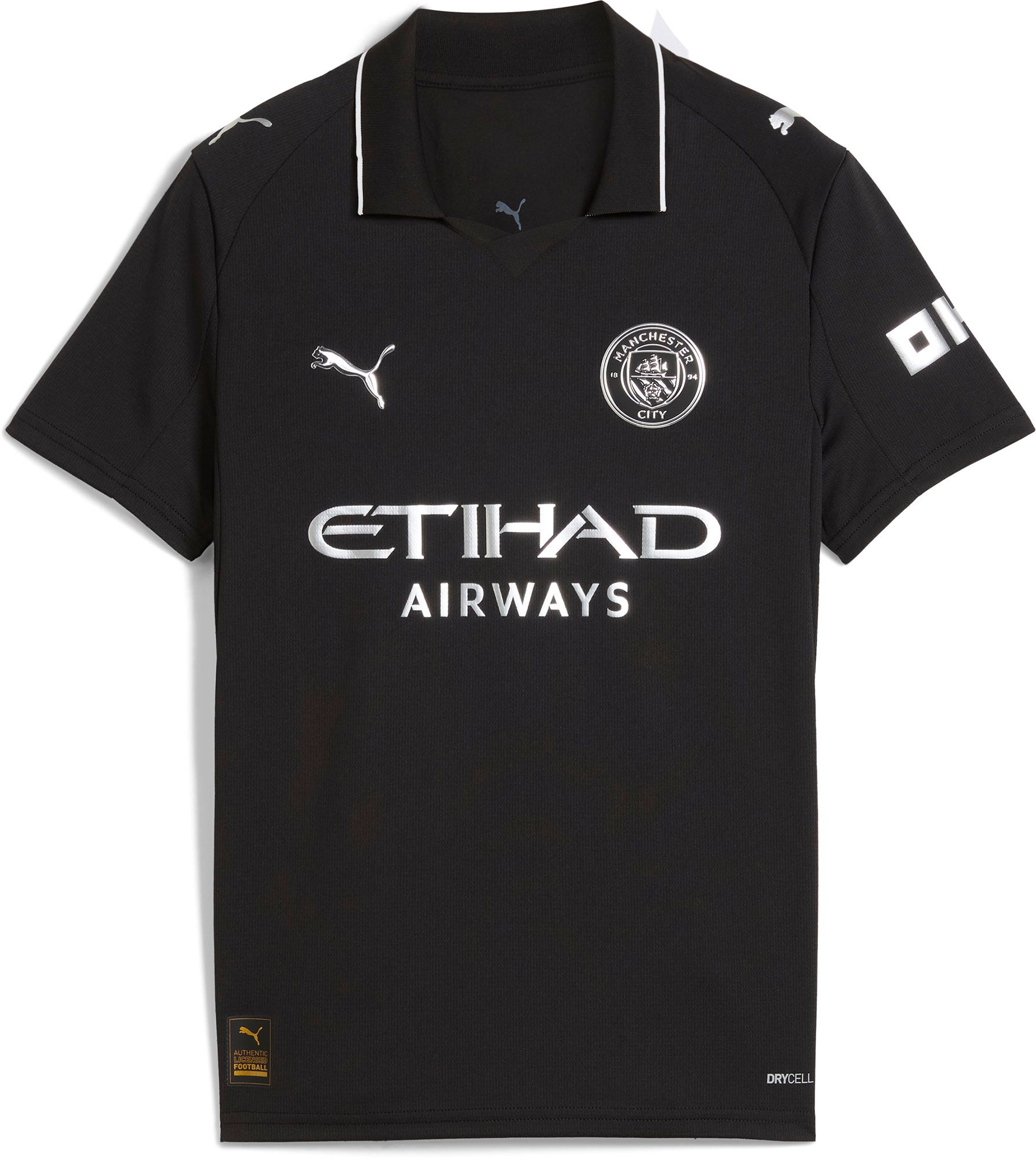 PUMA Youth Manchester City 2025-26 Black Away Replica Jersey product image
