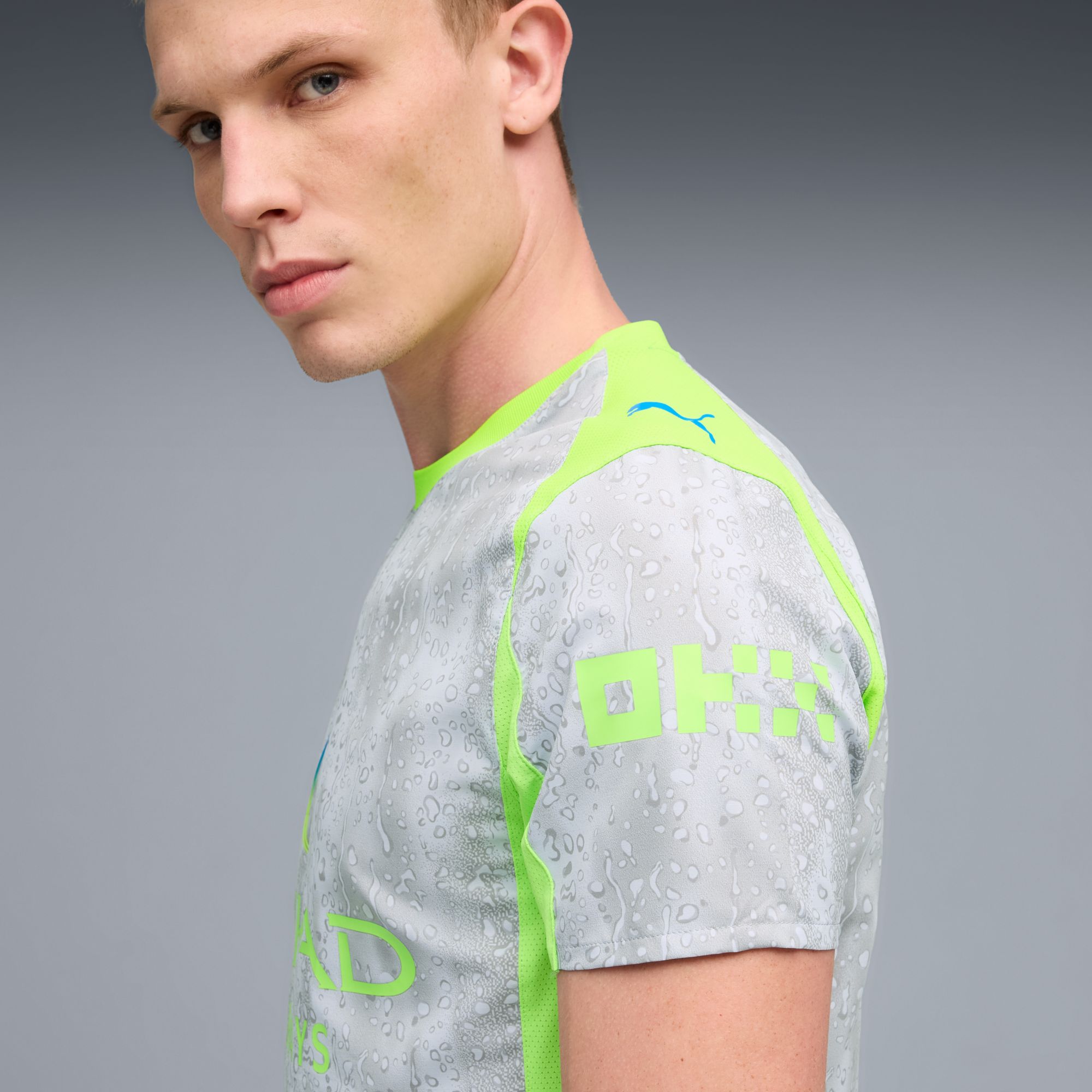 PUMA Men's Manchester City Blue Third Authentic Jersey product image