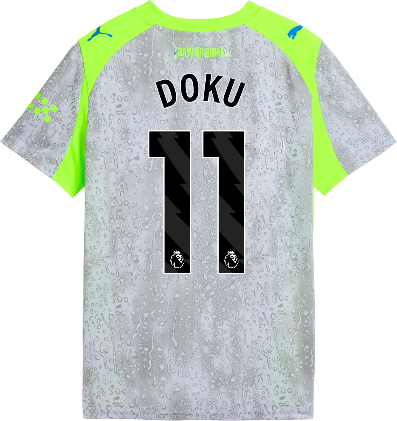 PUMA Adult Manchester City Jeremy Doku #11 2025 Third Replica Jersey product image