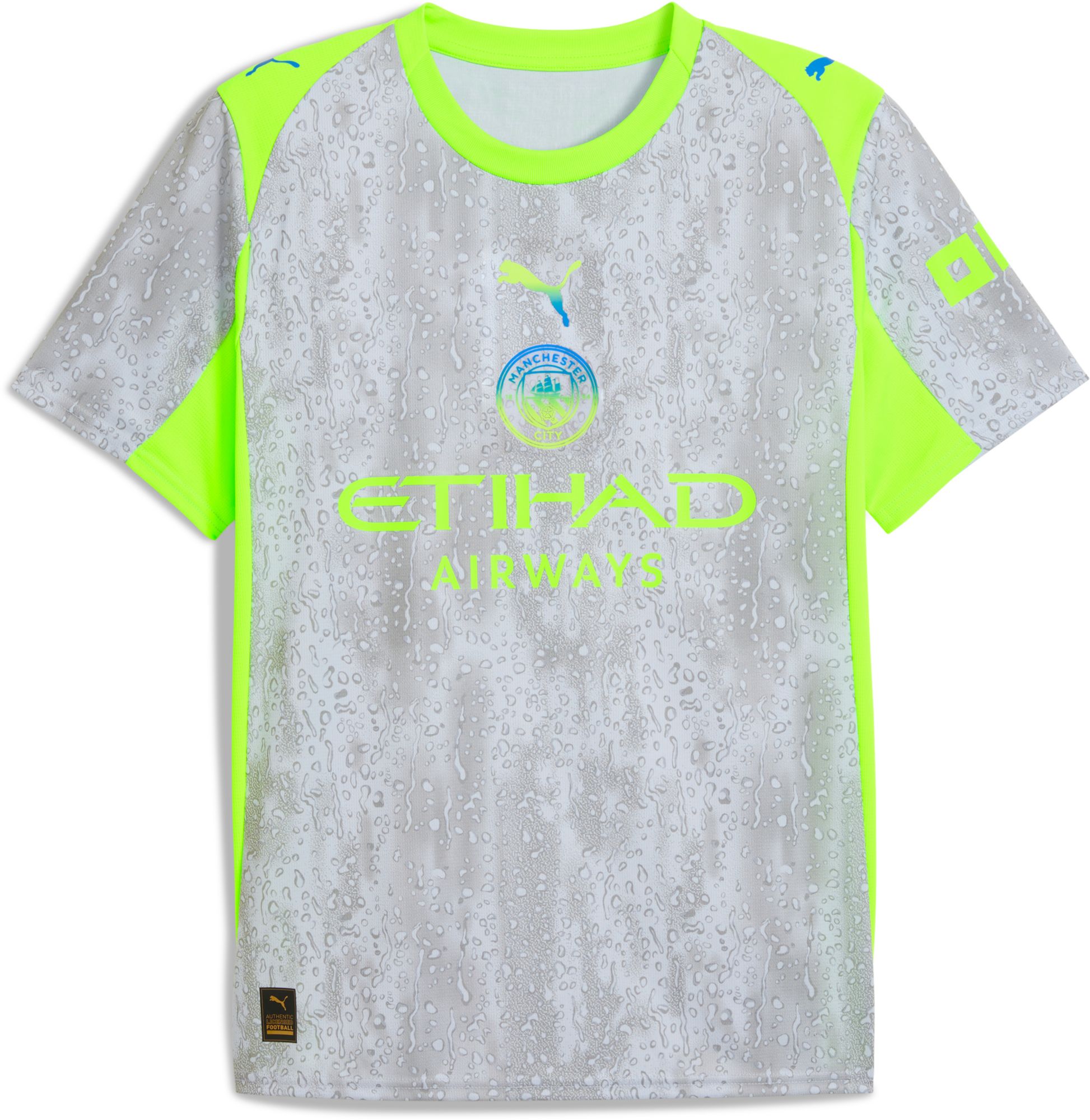 PUMA Men's Manchester City Blue Third Replica Jersey product image