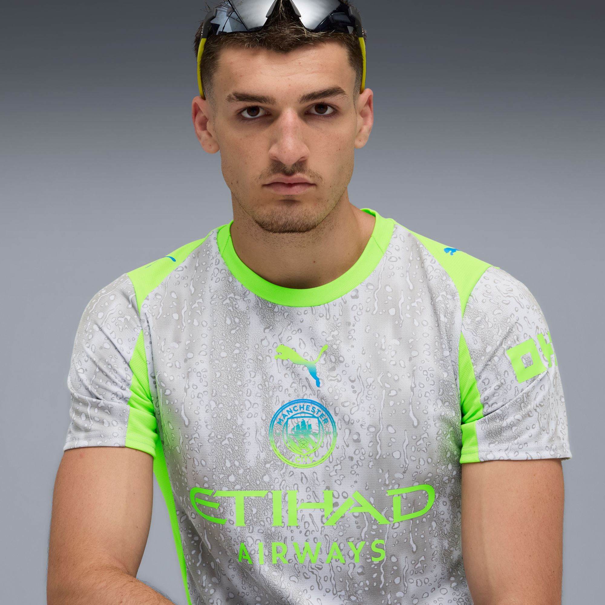 PUMA Men's Manchester City Blue Third Replica Jersey product image