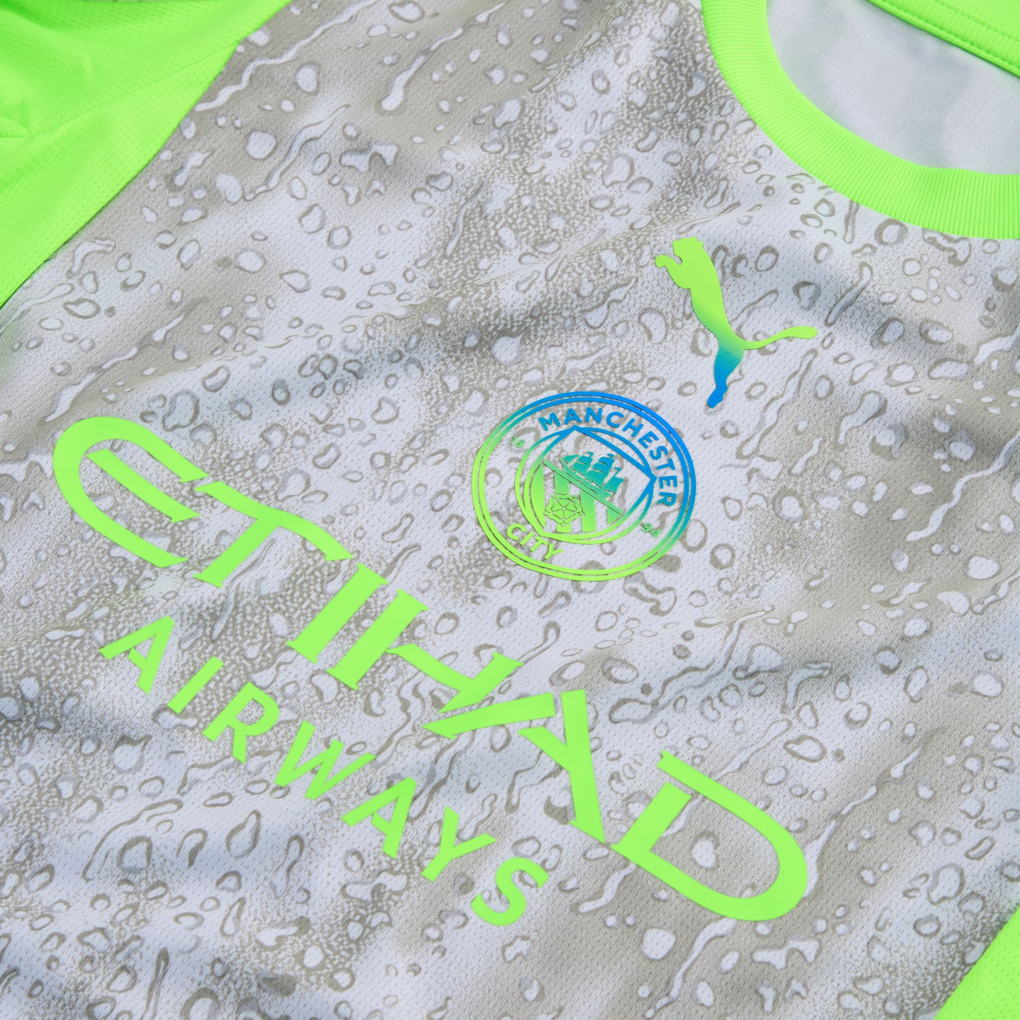 PUMA Youth Manchester City Blue Third Replica Jersey product image