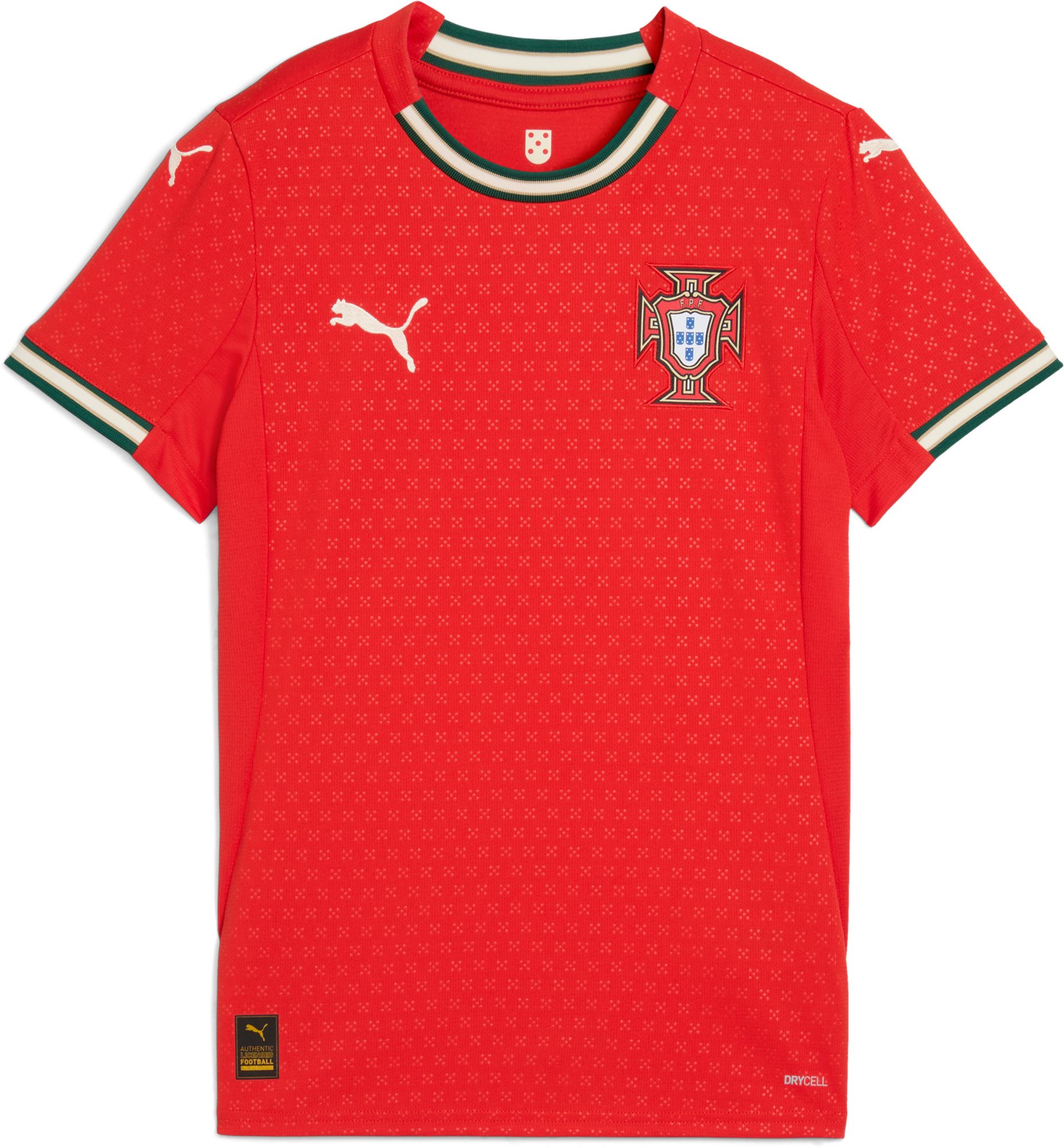 PUMA Women's Portugal 2025 Red Home Replica Jersey product image