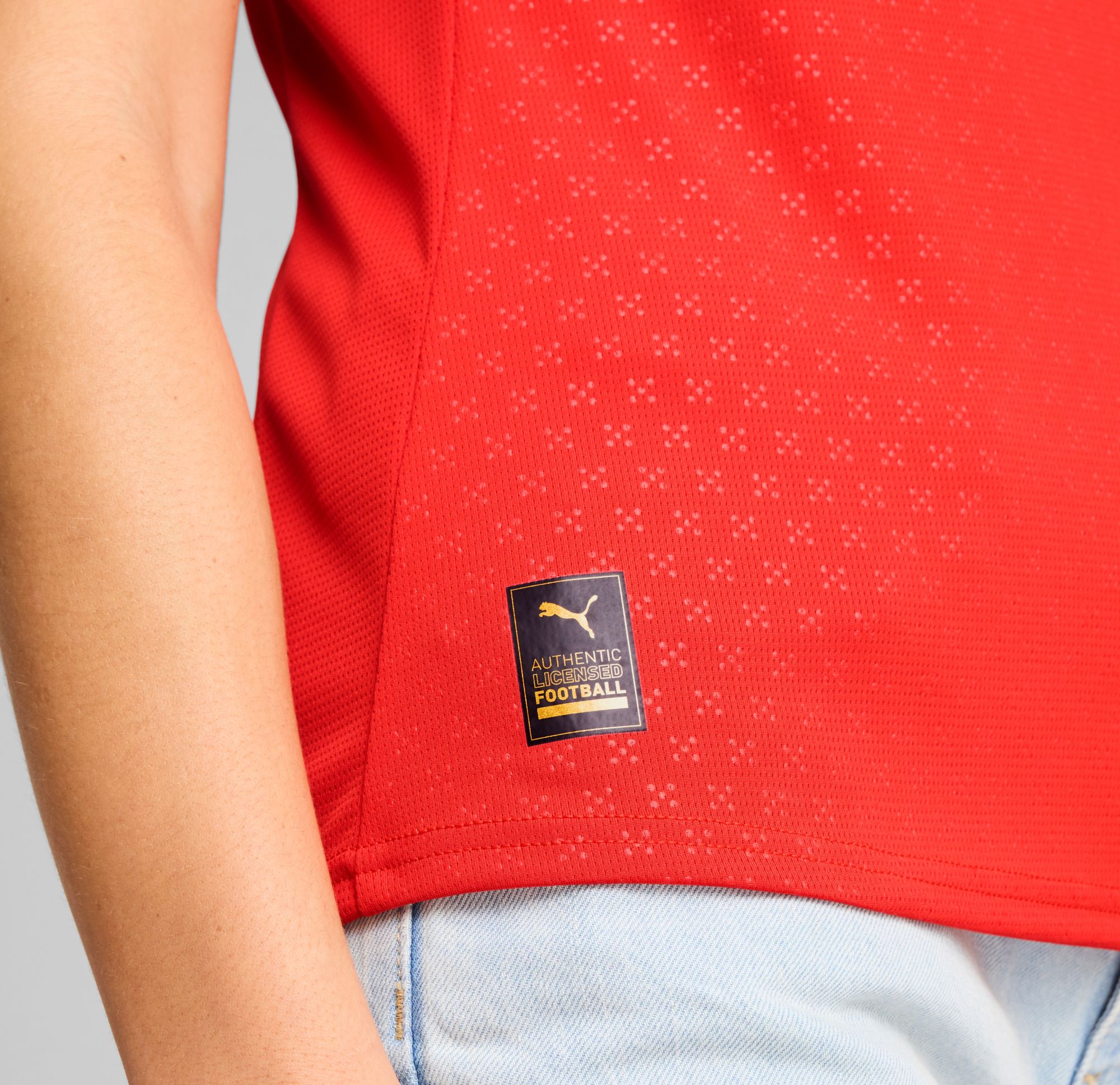 PUMA Women's Portugal 2025 Red Home Replica Jersey product image