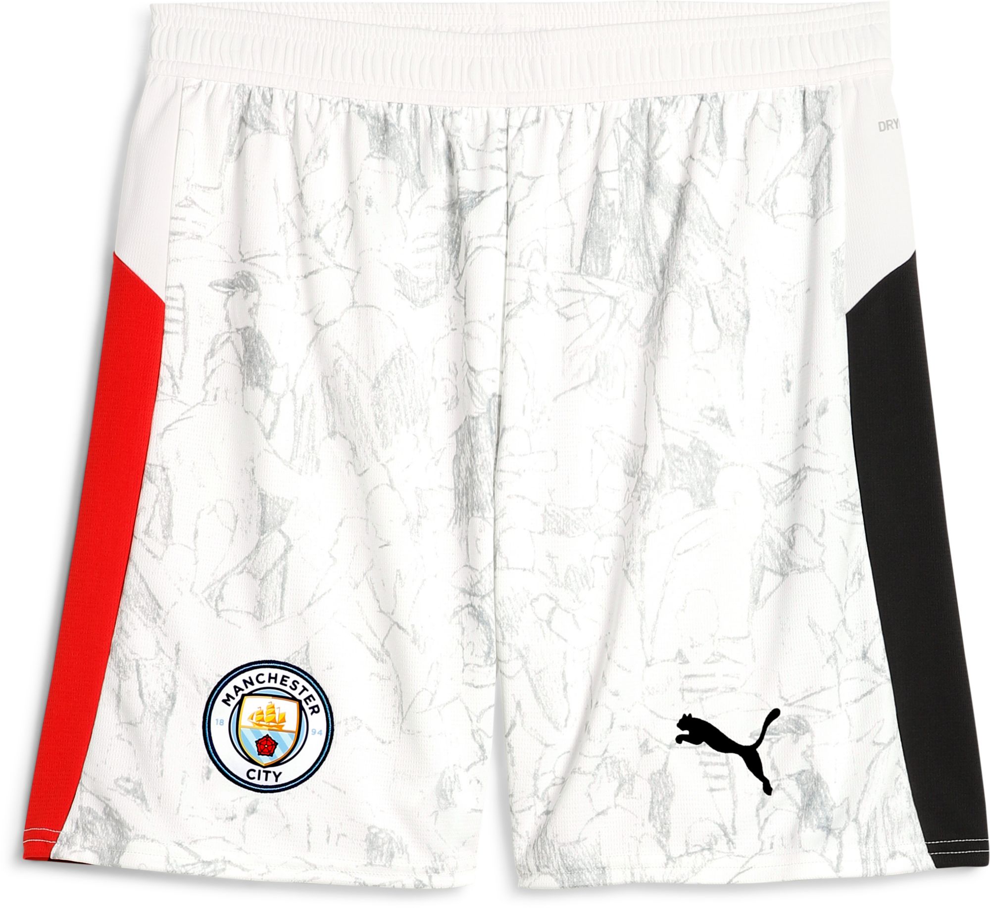 PUMA Men's Manchester City Kid Super White Shorts product image