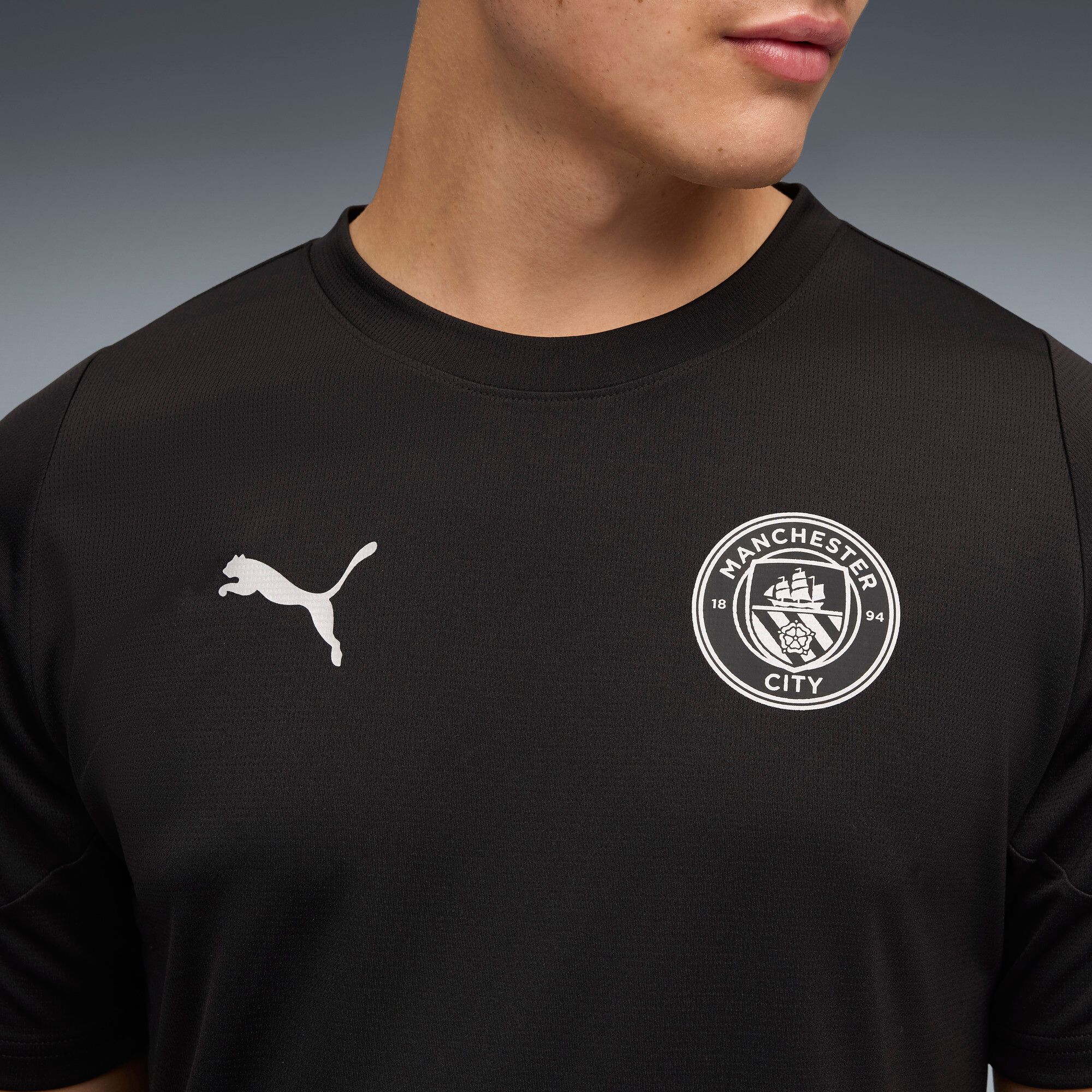 PUMA Men's Manchester City Black Away Training Jersey product image