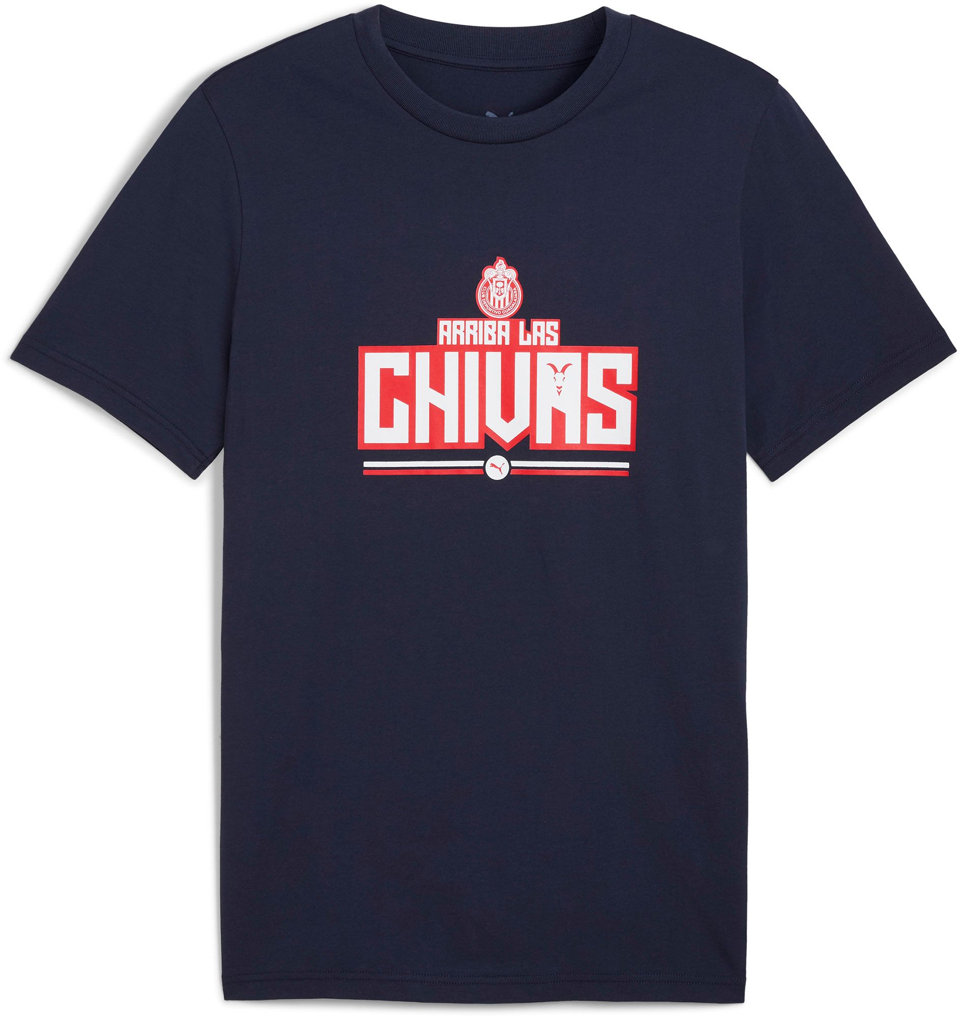 PUMA Men's Charlotte FC Navy Logo T-Shirt product image