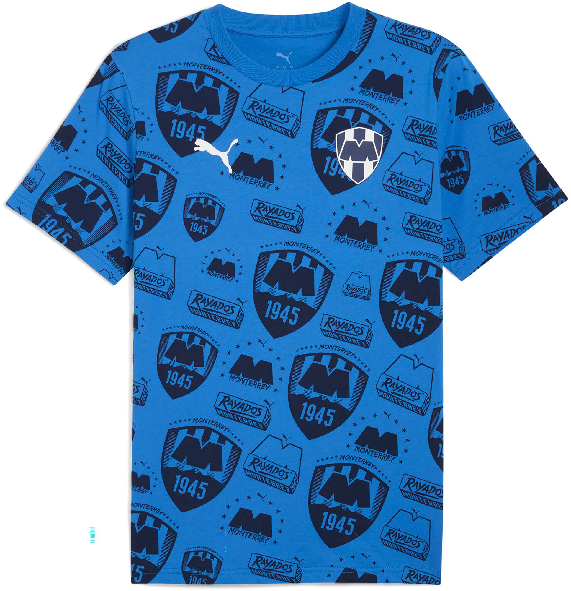 PUMA Men's CF Monterrey Blue Logo T-Shirt product image