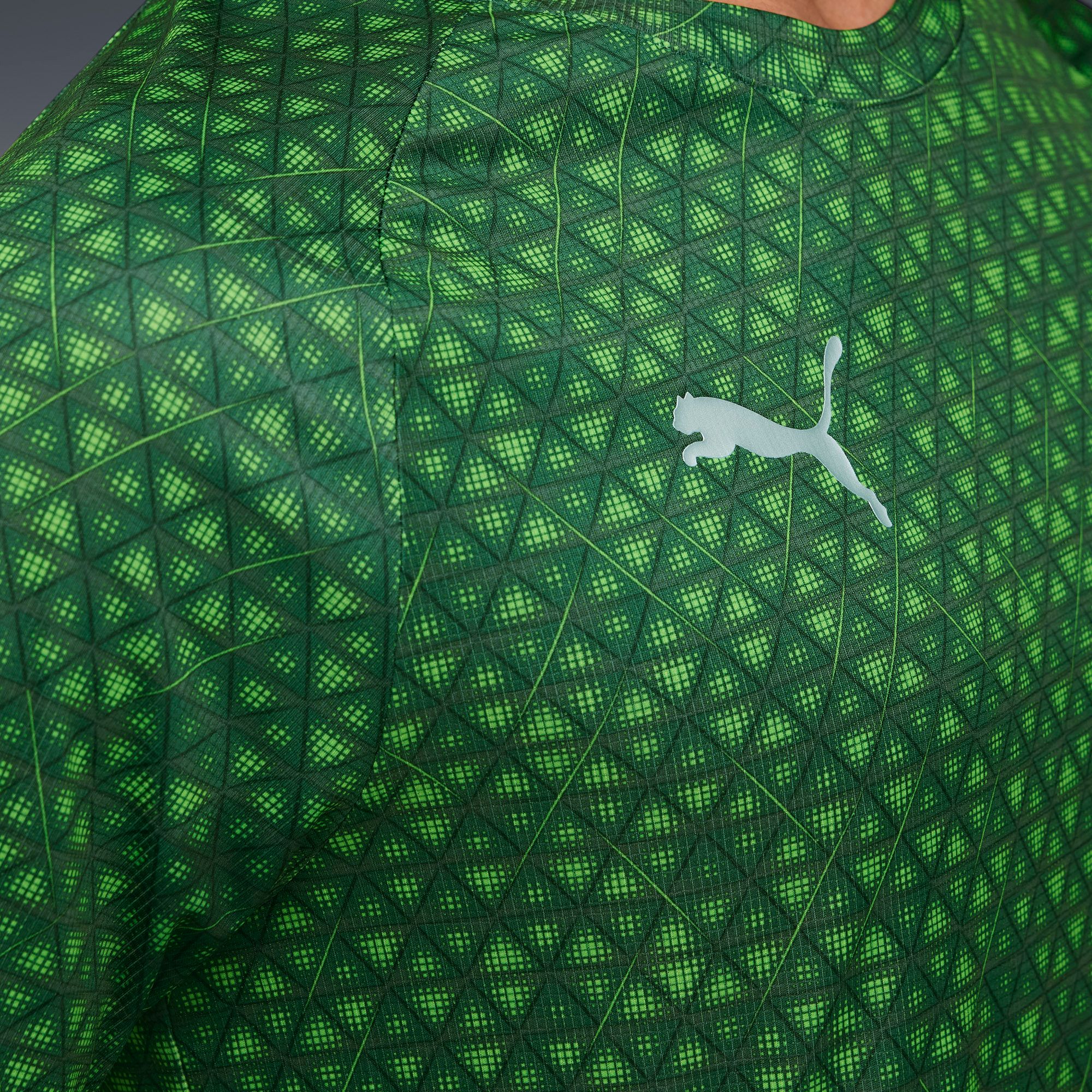 PUMA Men's Manchester City Green Alternate Prematch Jersey product image