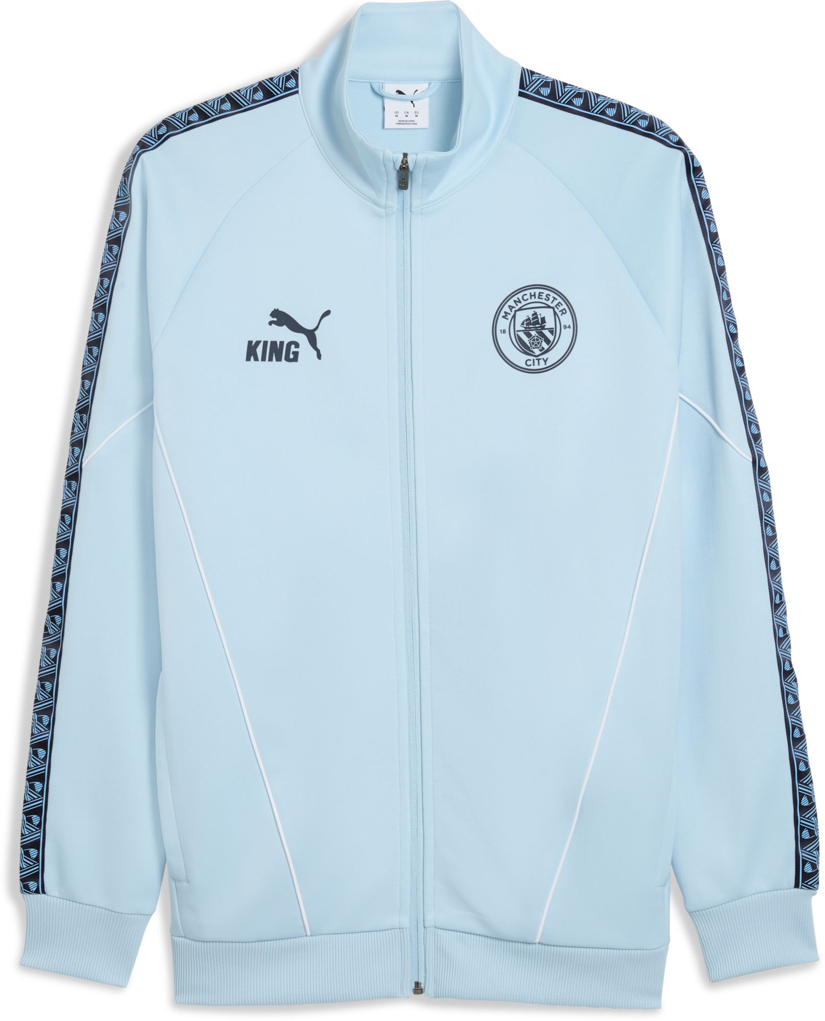 PUMA Men's Manchester City Black Home Prematch Jacket product image