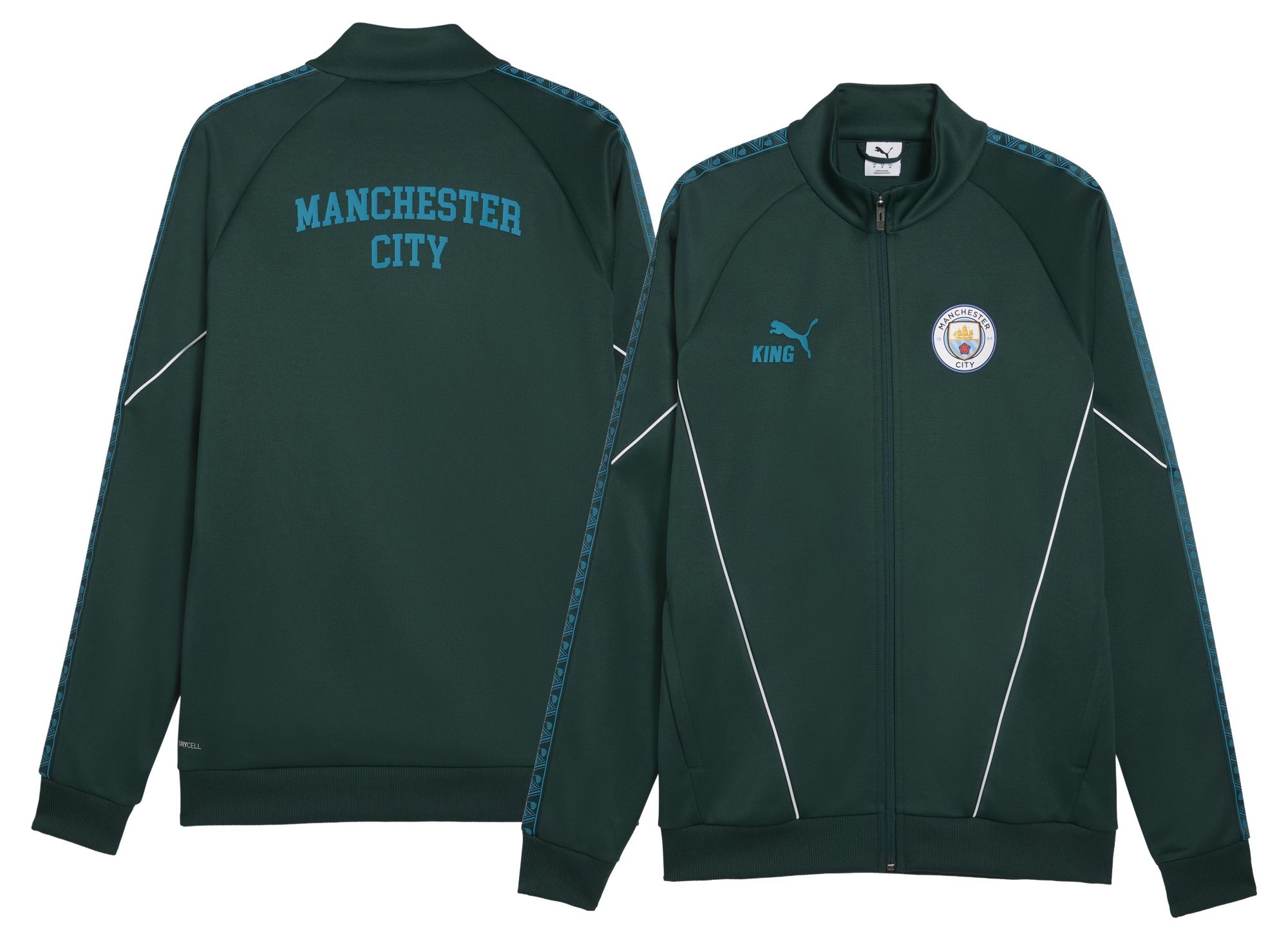 PUMA Adult Manchester City 2025-26 KING Teal Anthem Jacket product image