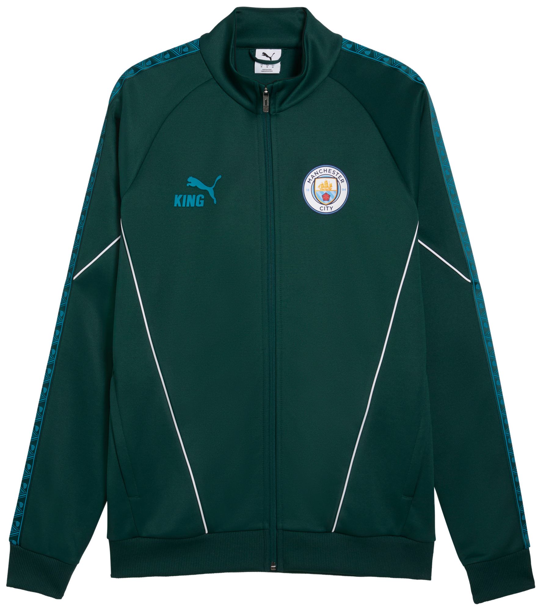 PUMA Adult Manchester City 2025-26 KING Teal Anthem Jacket product image