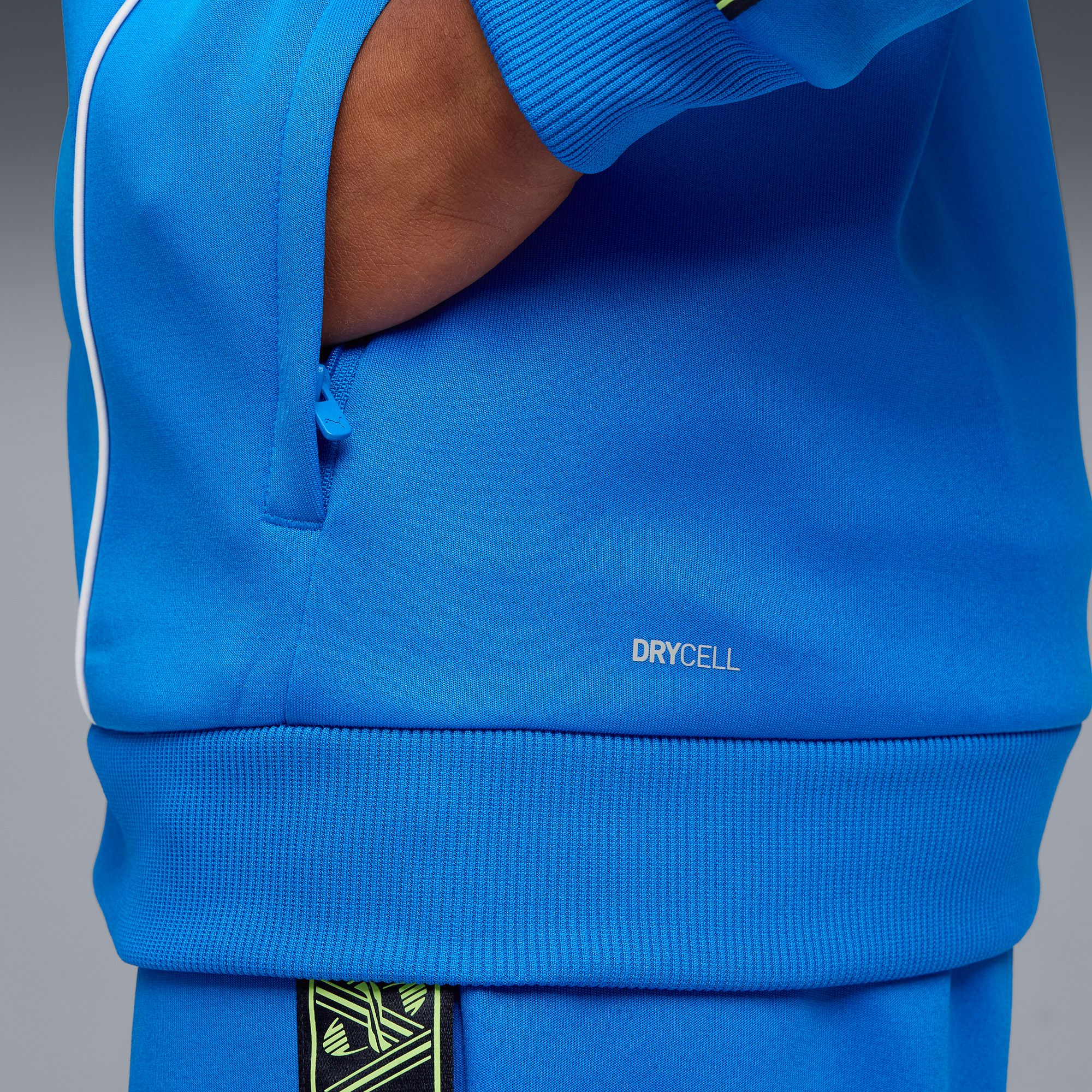 PUMA Men's Manchester City Light Blue Third Prematch Jacket product image