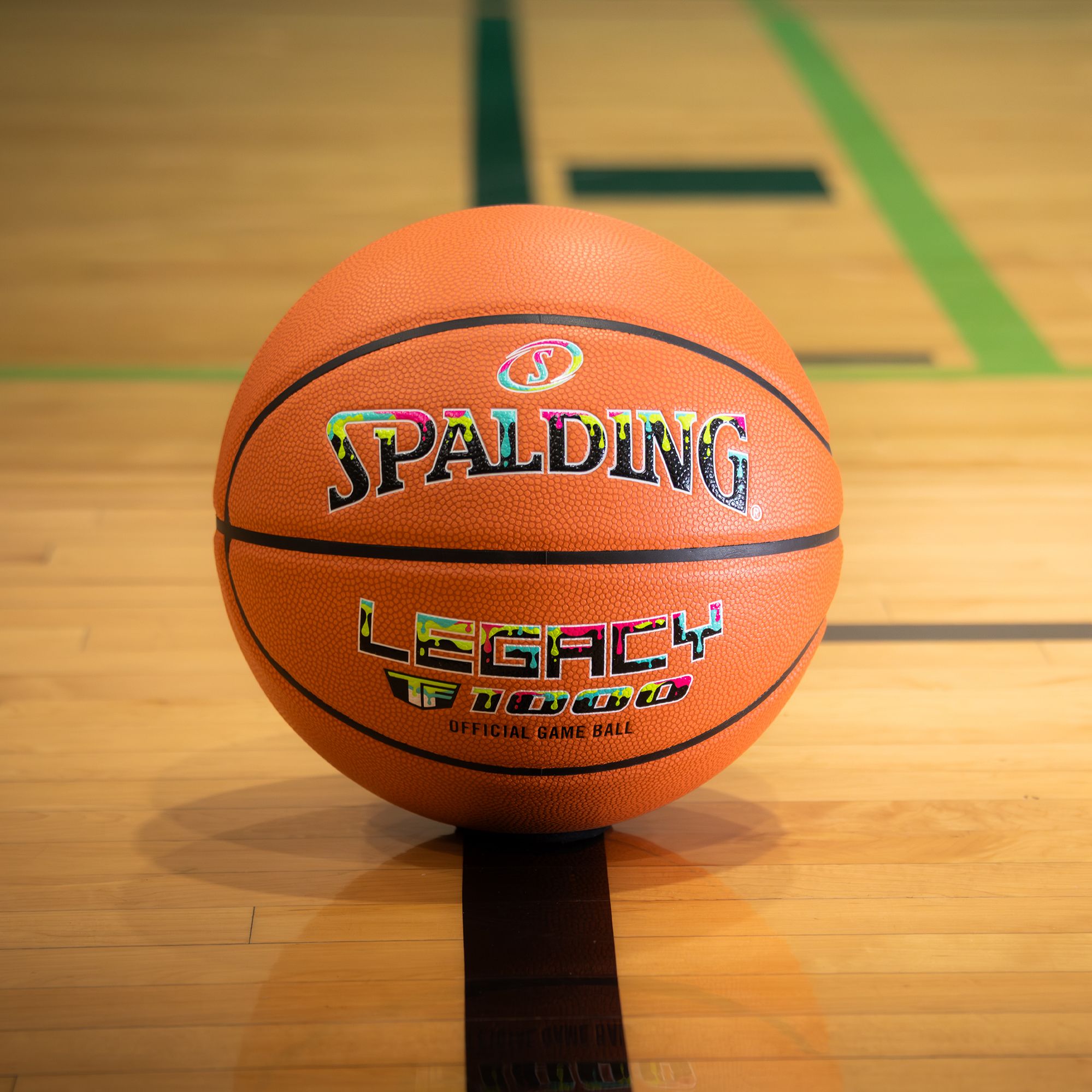Spalding TF-1000 Legacy 29.5" Basketball - Drip Night product image