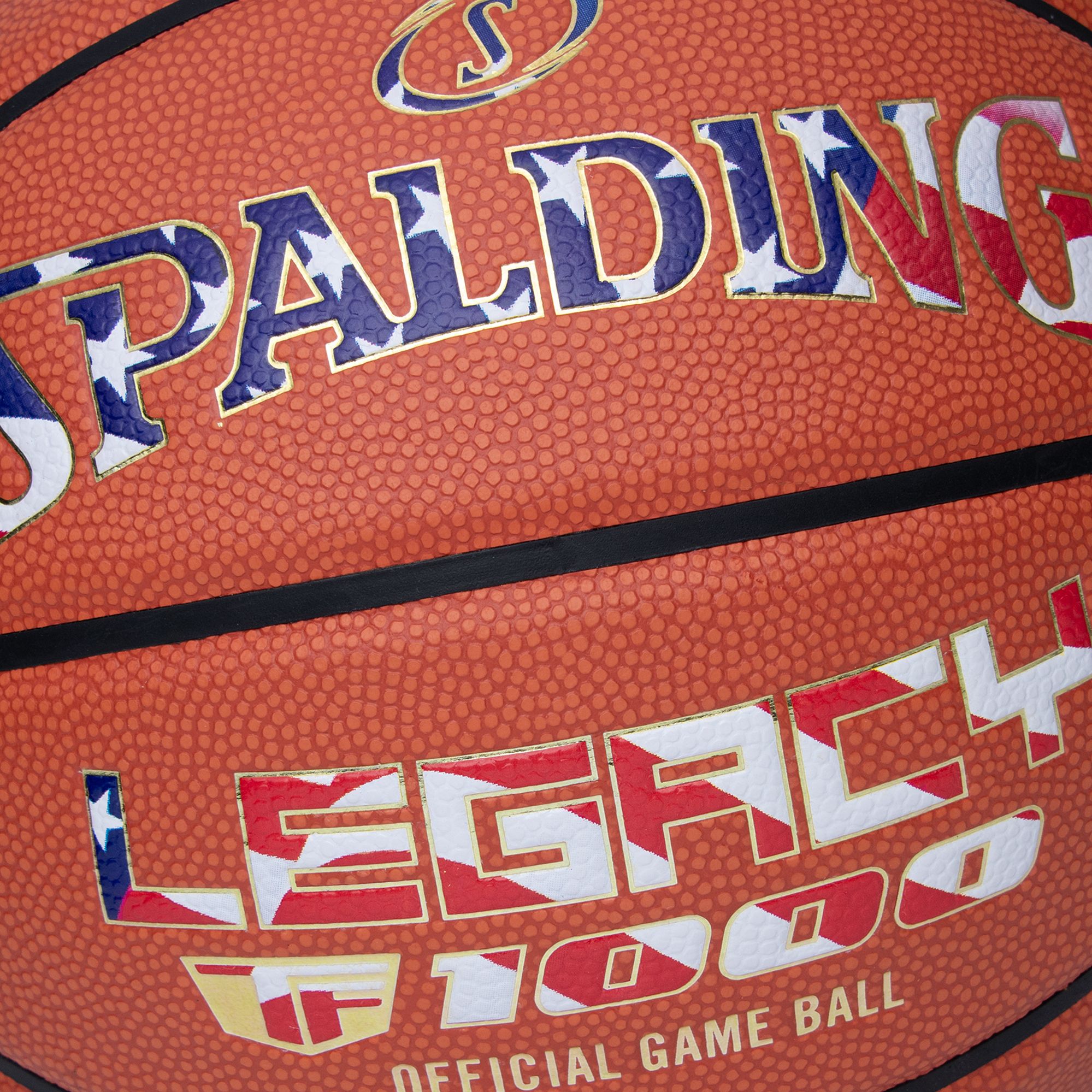 Spalding TF-1000 Legacy 29.5" Basketball - Stars and Stripes product image