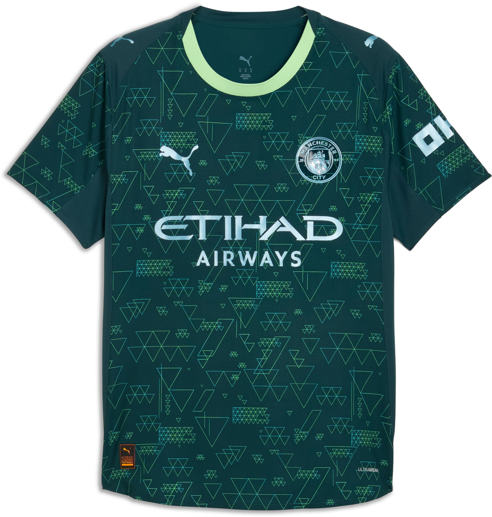 PUMA Adult Manchester City 2025-26 Fourth Authentic Jersey product image