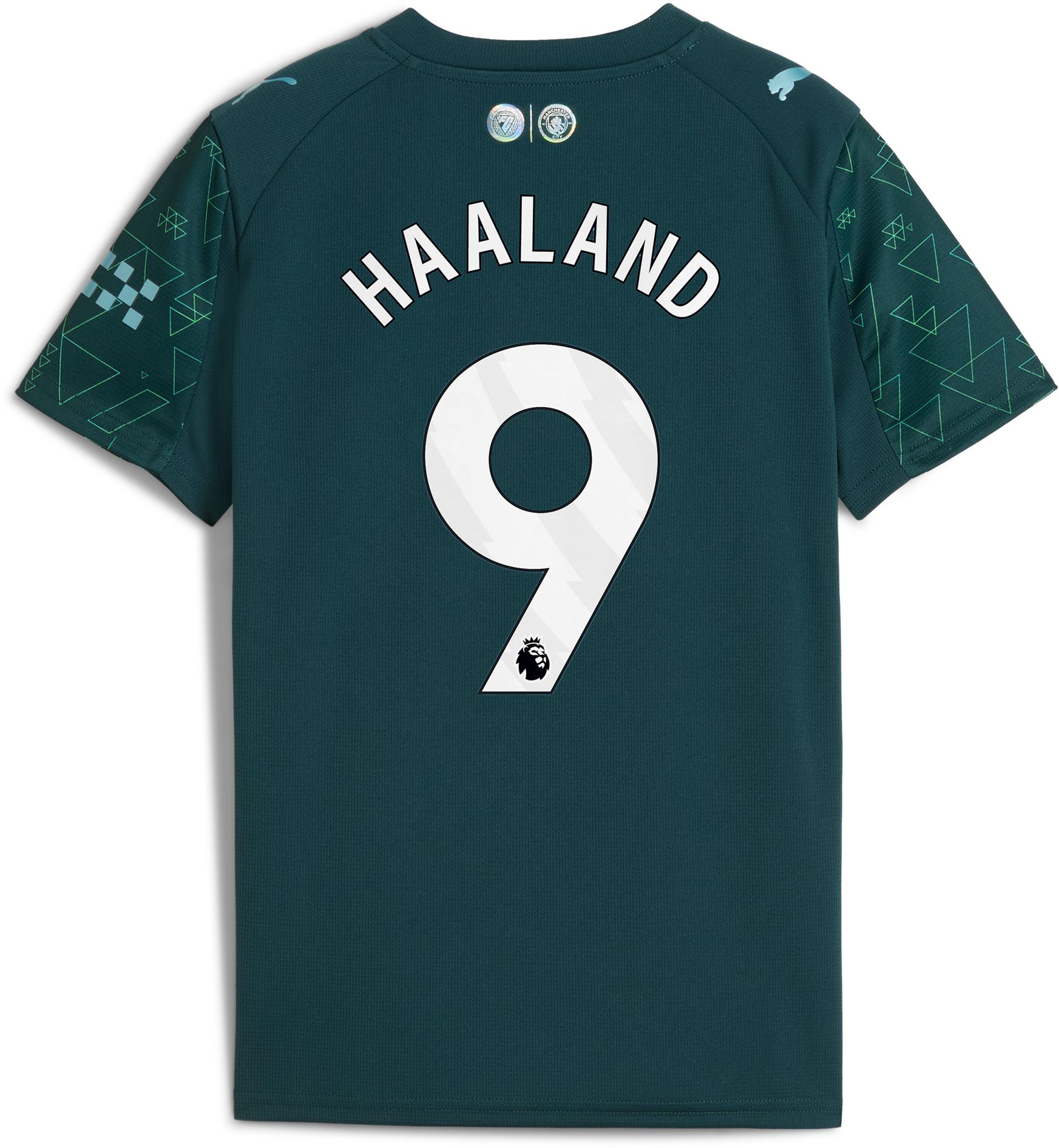 PUMA Youth Manchester City Erling Halaand #9 2025 Fourth Replica Jersey product image