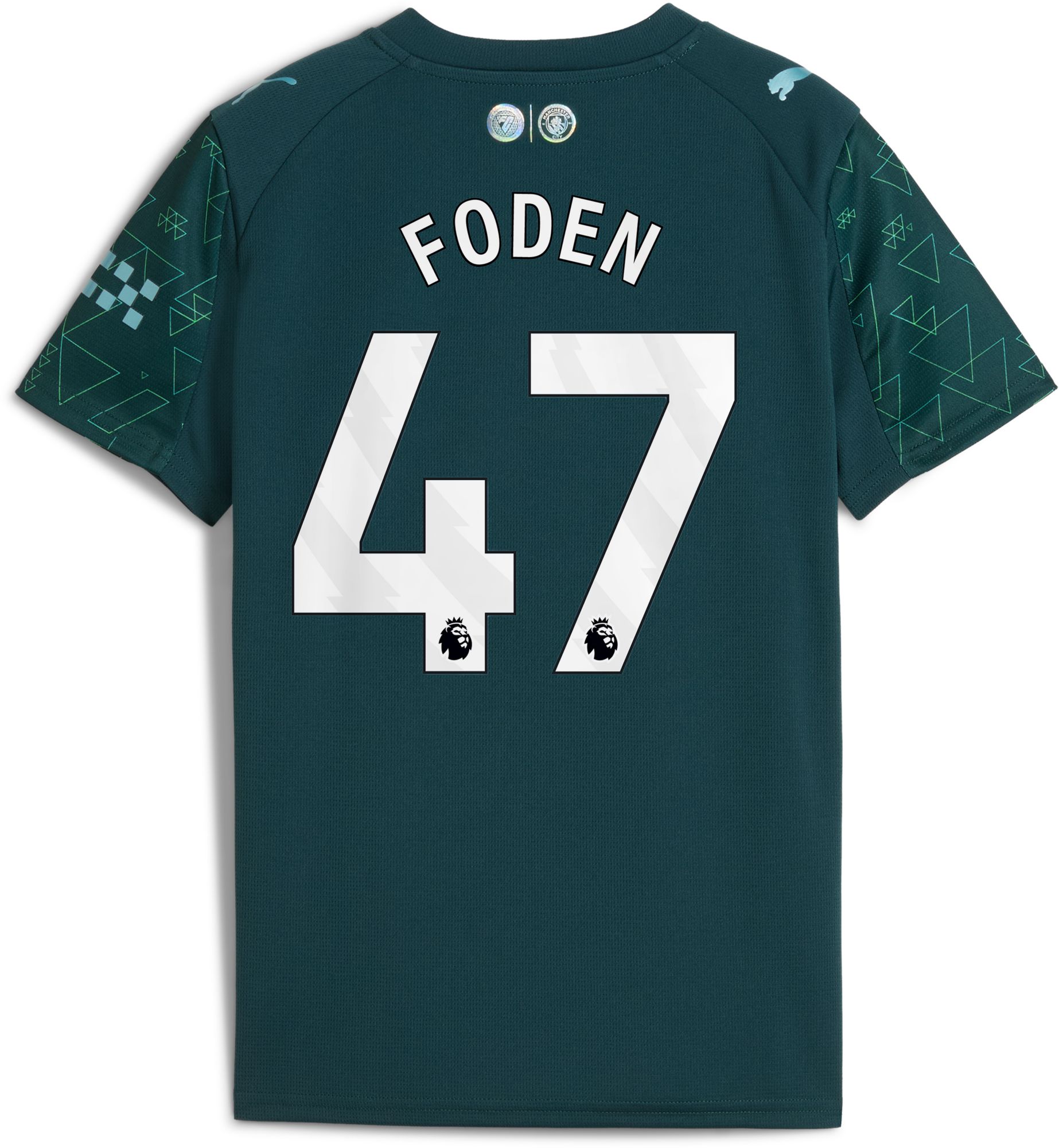 PUMA Youth Manchester City Phil Foden #47 2025 Fourth Replica Jersey product image