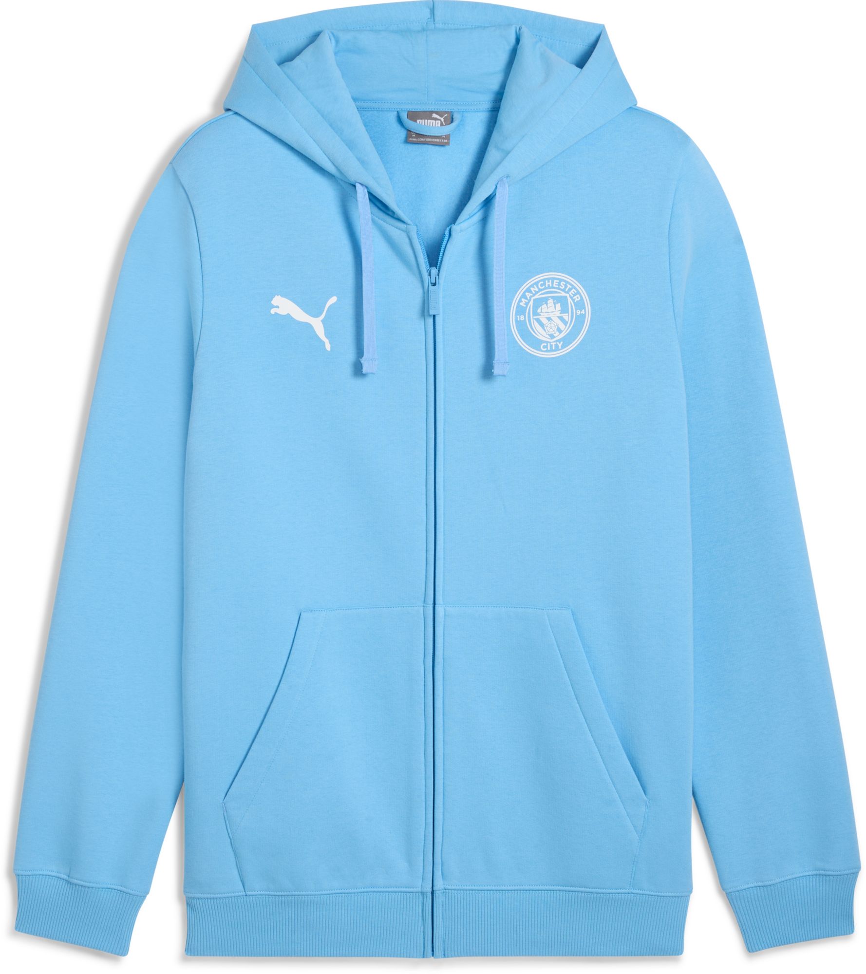 PUMA Men's Manchester City Light Blue Home Logo Jacket product image