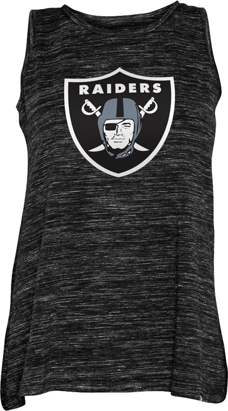 New Era Women's Las Vegas Raiders Splitback Black Tank Top product image