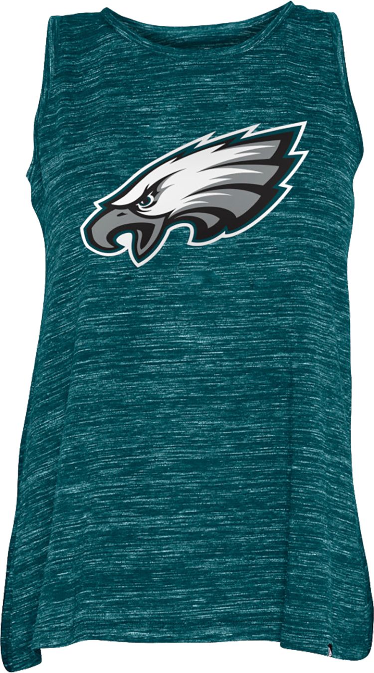 New Era Women's Philadelphia Eagles Splitback Green Tank Top product image
