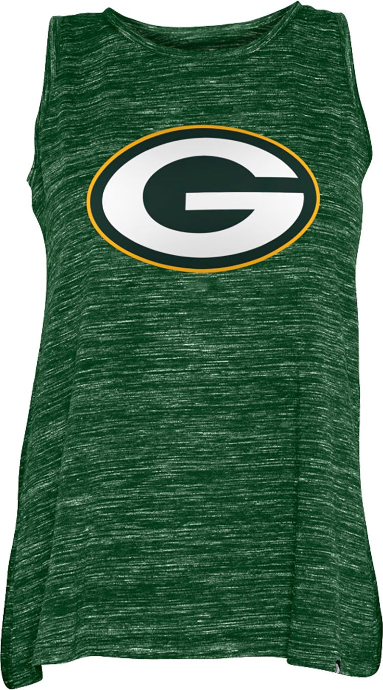 New Era Women's Green Bay Packers Splitback Green Tank Top product image