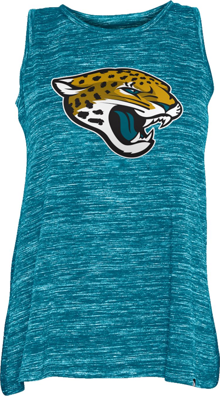 New Era Women's Jacksonville Jaguars Splitback Teal Tank Top product image