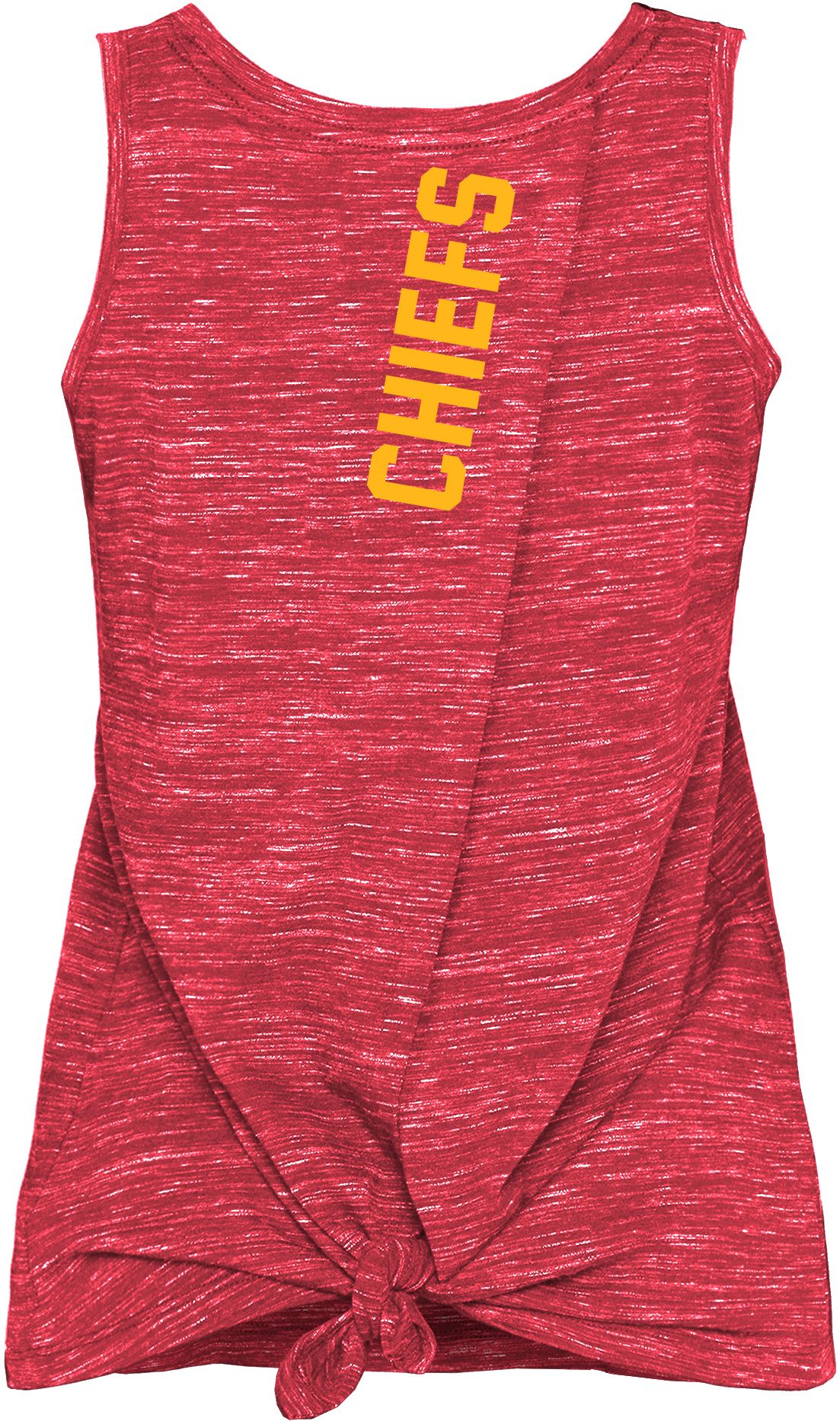 New Era Women's Kansas City Chiefs Splitback Red Tank Top product image