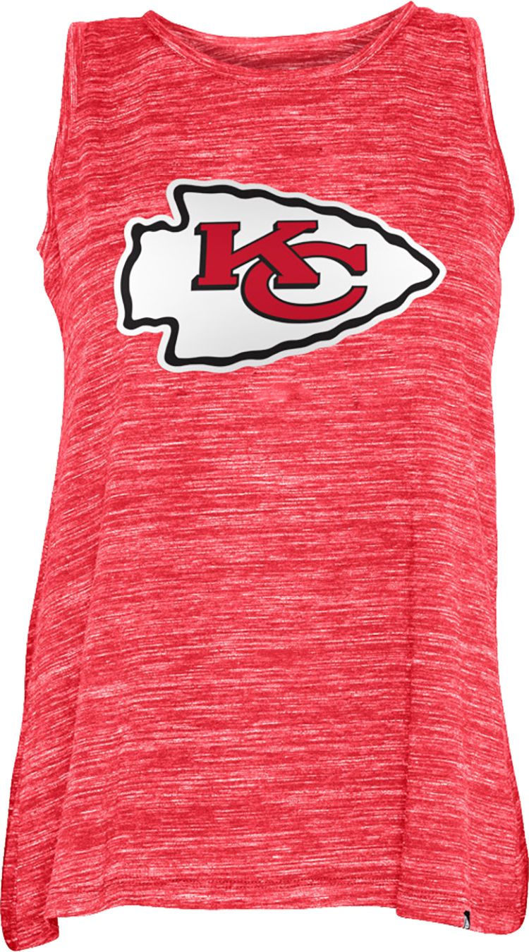 New Era Women's Kansas City Chiefs Splitback Red Tank Top product image